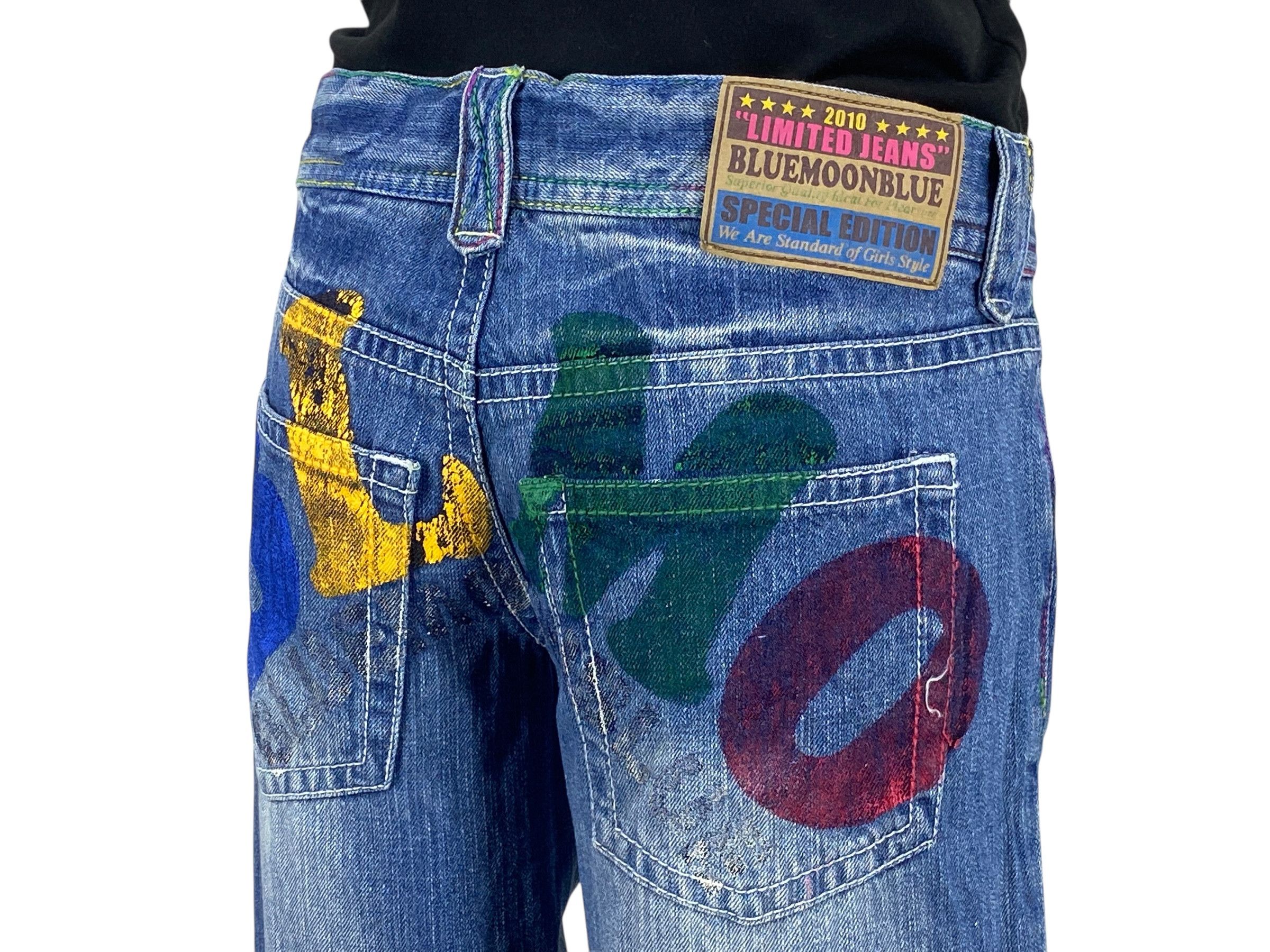 Japanese Brand Blue Moon Blue Japan Denim Jeans Japanese Surf Jeans Pants Size US 28 / EU 44 - 8 Thumbnail