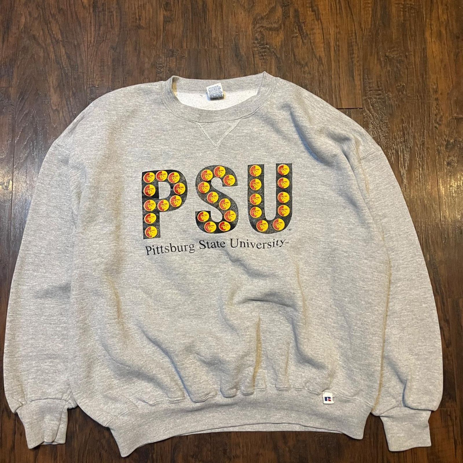 Russell Athletic Vintage pittsburgh state university Size US XL / EU 56 / 4 - 1 Thumbnail