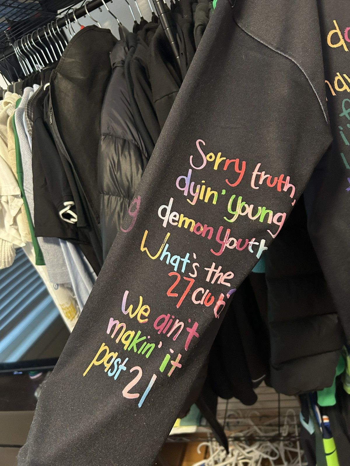 Other Custom Juice Wrld Sweatshirt Size US L / EU 52-54 / 3 - 5 Thumbnail