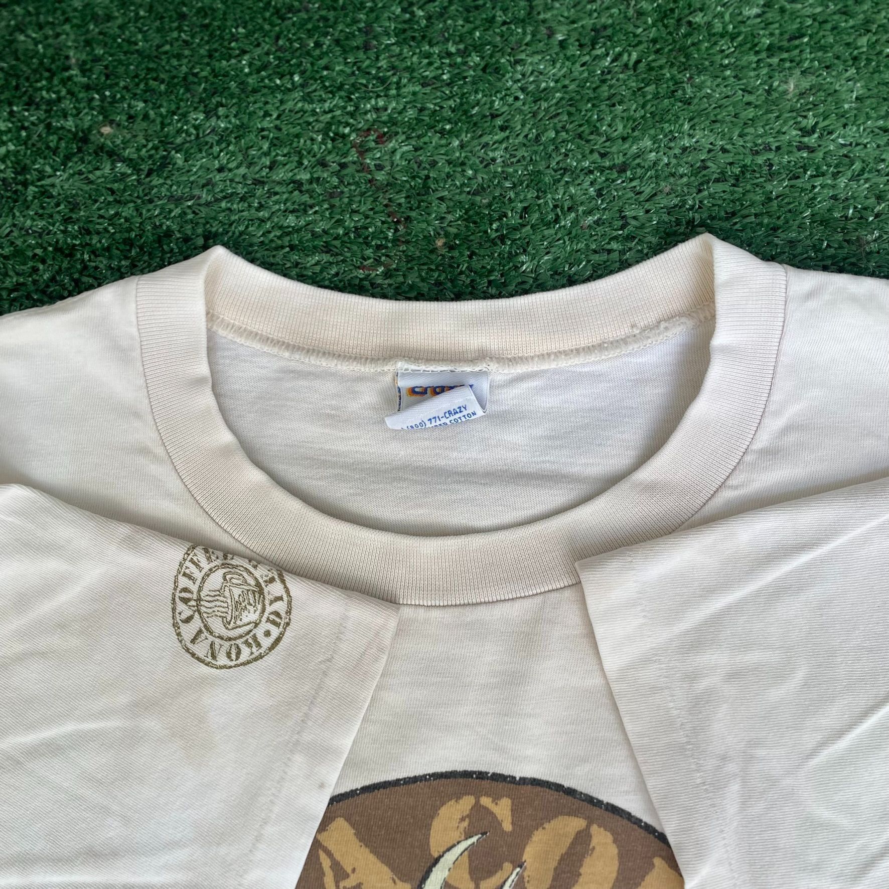 Vintage Vintage 90s Kona Coffee Dyed Shirt Crazy Shirts Hawaii Tee Size US L / EU 52-54 / 3 - 4 Thumbnail