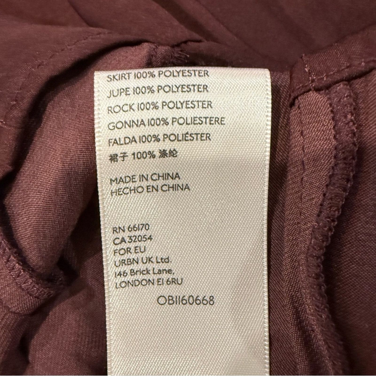 Free People Free People Sateen Mini Wrap Skirt Women’s Small Chocolate Size 27" / US 4 / IT 40 - 7 Thumbnail