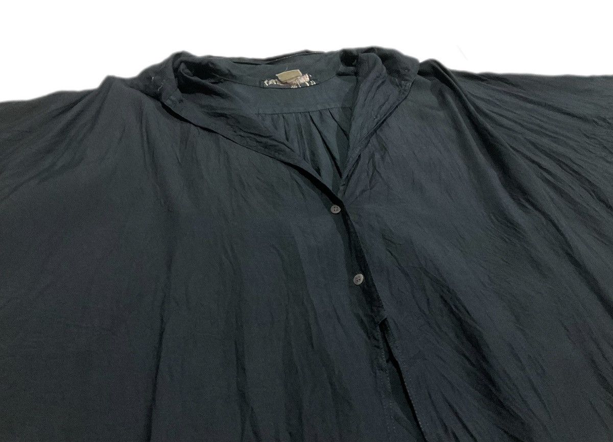 Japanese Brand × Vintage 🔥Vintage Police File Italy Silk Batwing Shirt Oversized Size US XL / EU 56 / 4 - 5 Thumbnail