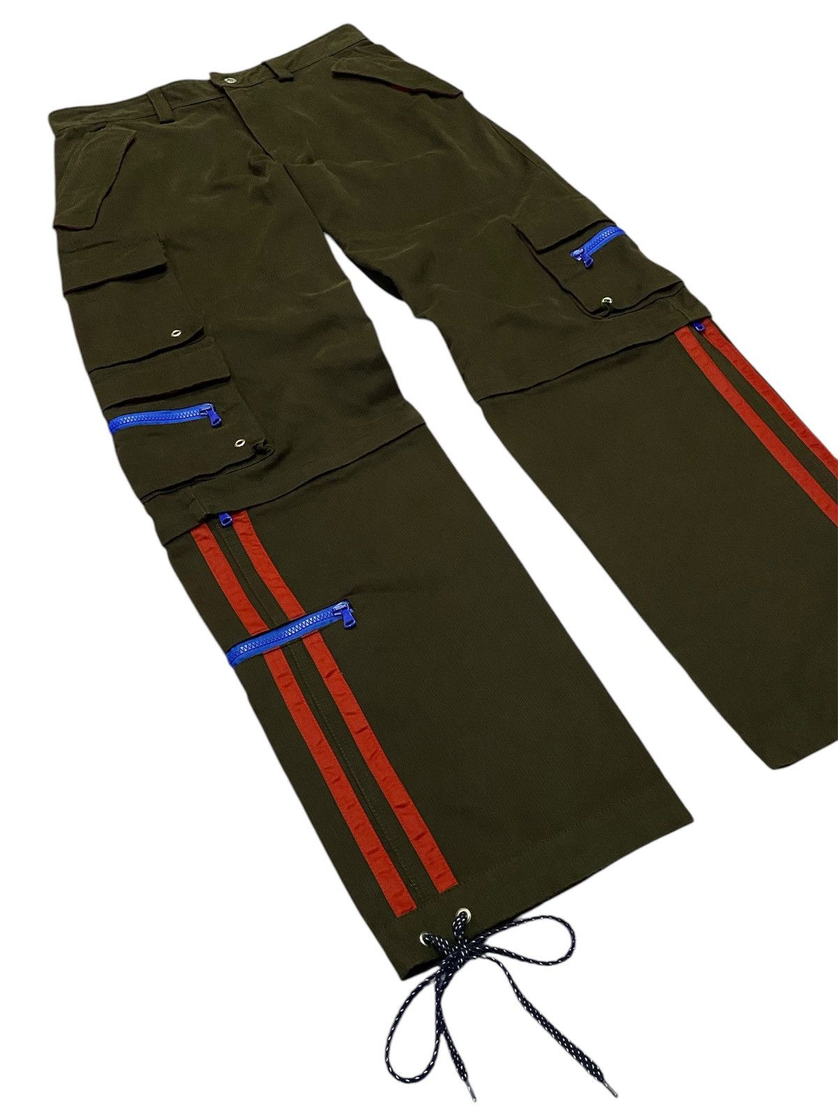 Dolce & Gabbana Dolce & Gabbana Corduroy Multi Pocket 2Way Pants Size US 33 - 23 Thumbnail