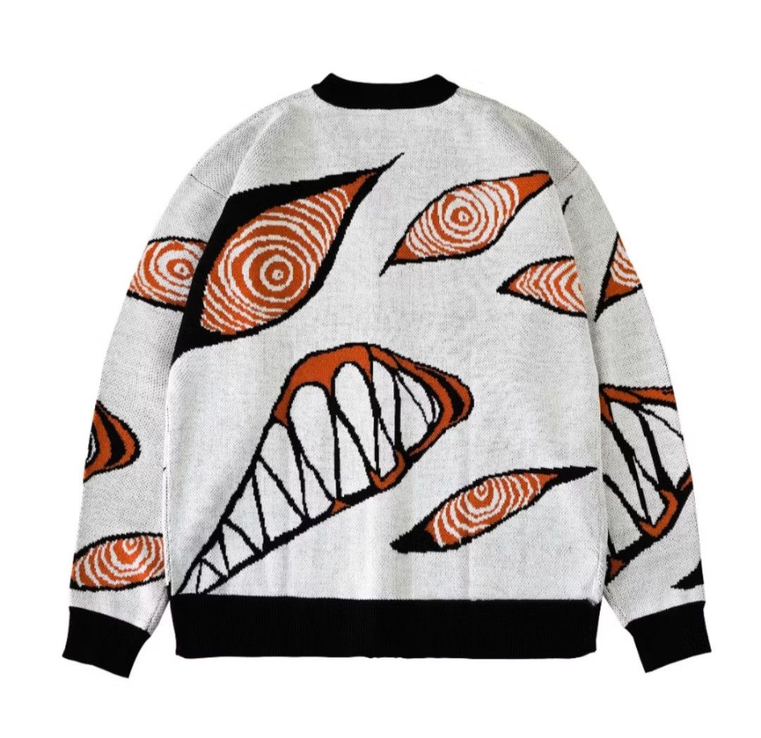 Anime × Japanese Brand Grey colour harajuku Japanese style Wolfgang cardigan Size US M / EU 48-50 / 2 - 4 Thumbnail