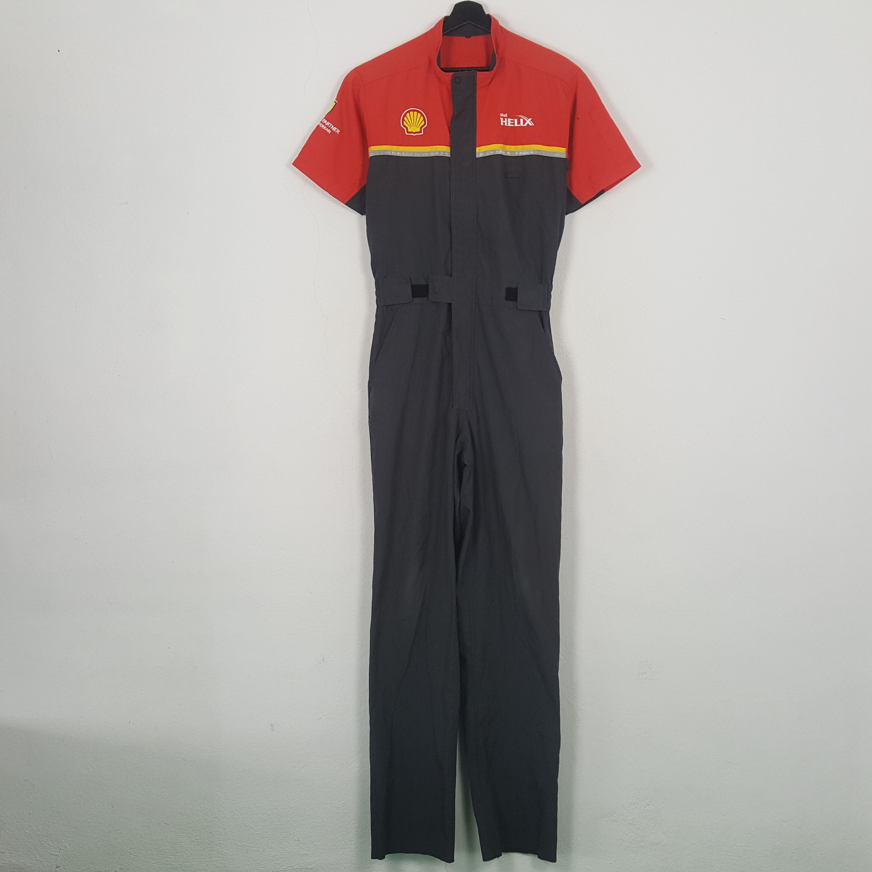 Shell Helix Motorsports Workwear Coverall Jacket C296N16