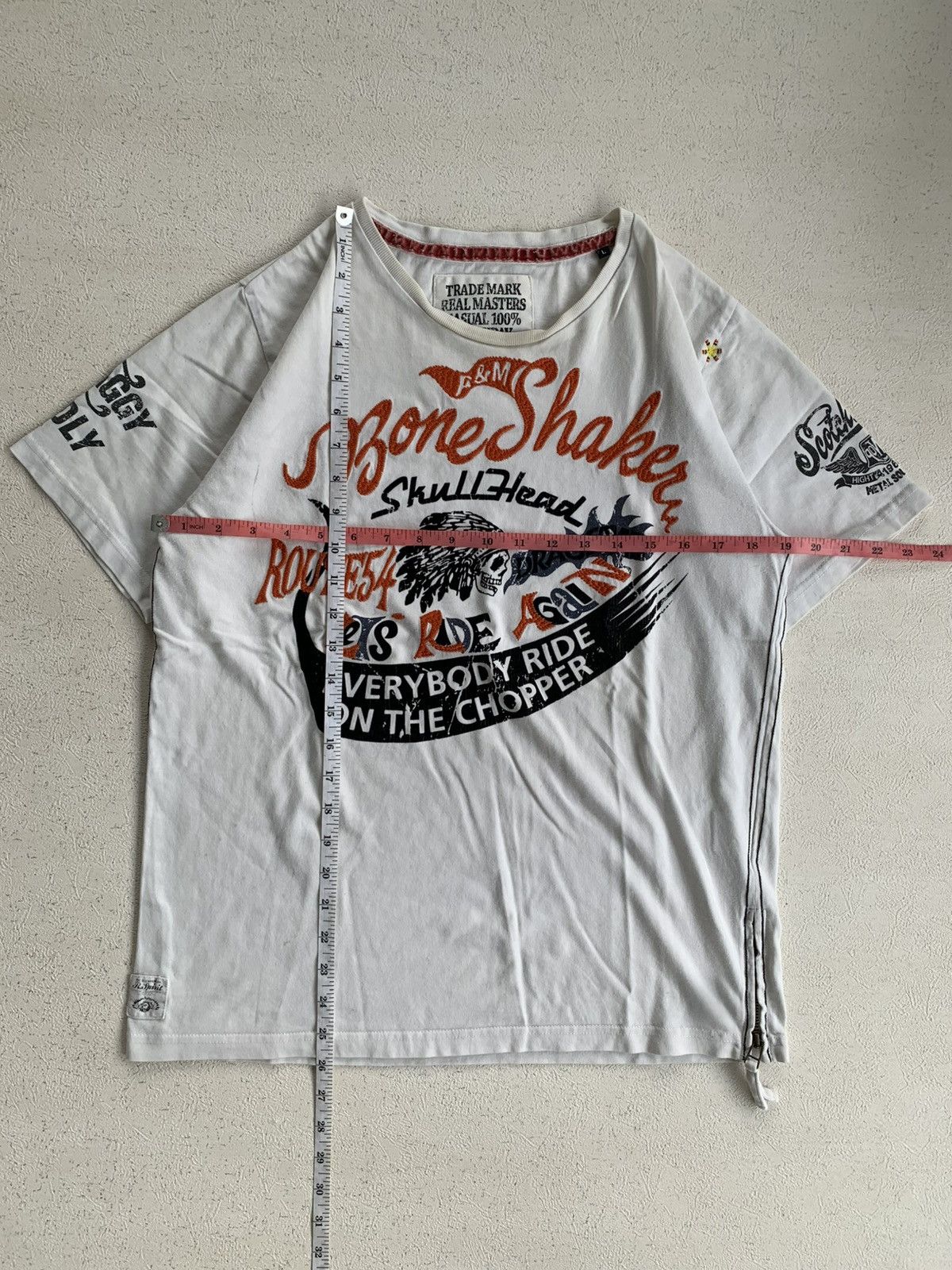 Japanese Brand Y2K Japanese Trade Mark Bone Shake Tee Size US M / EU 48-50 / 2 - 2 Thumbnail