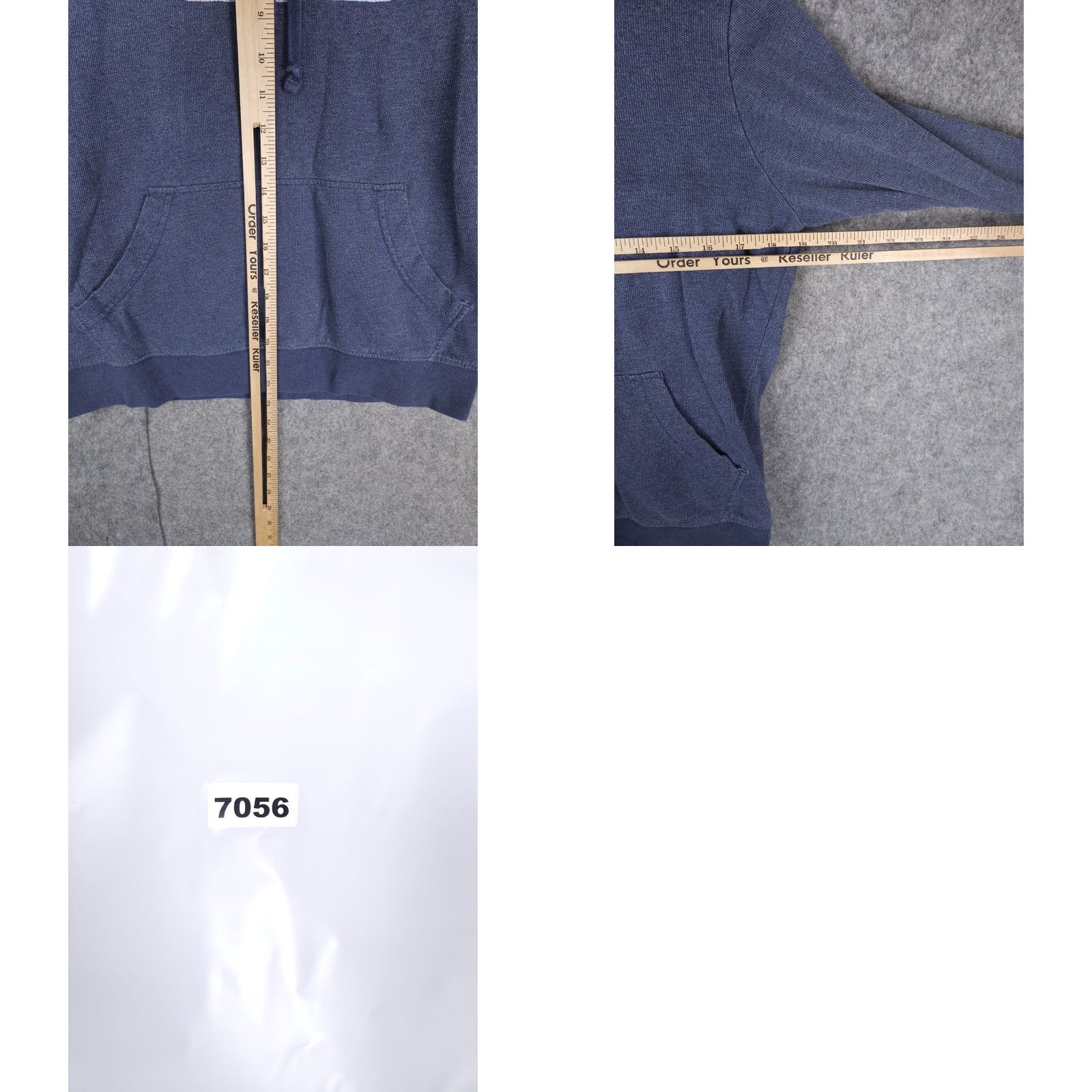 Patagonia PATAGONIA Hoodie Women's Small Blue Lightweight Fitz Roy Southwest Logo 39500 Size S / US 4 / IT 40 - 8 Thumbnail