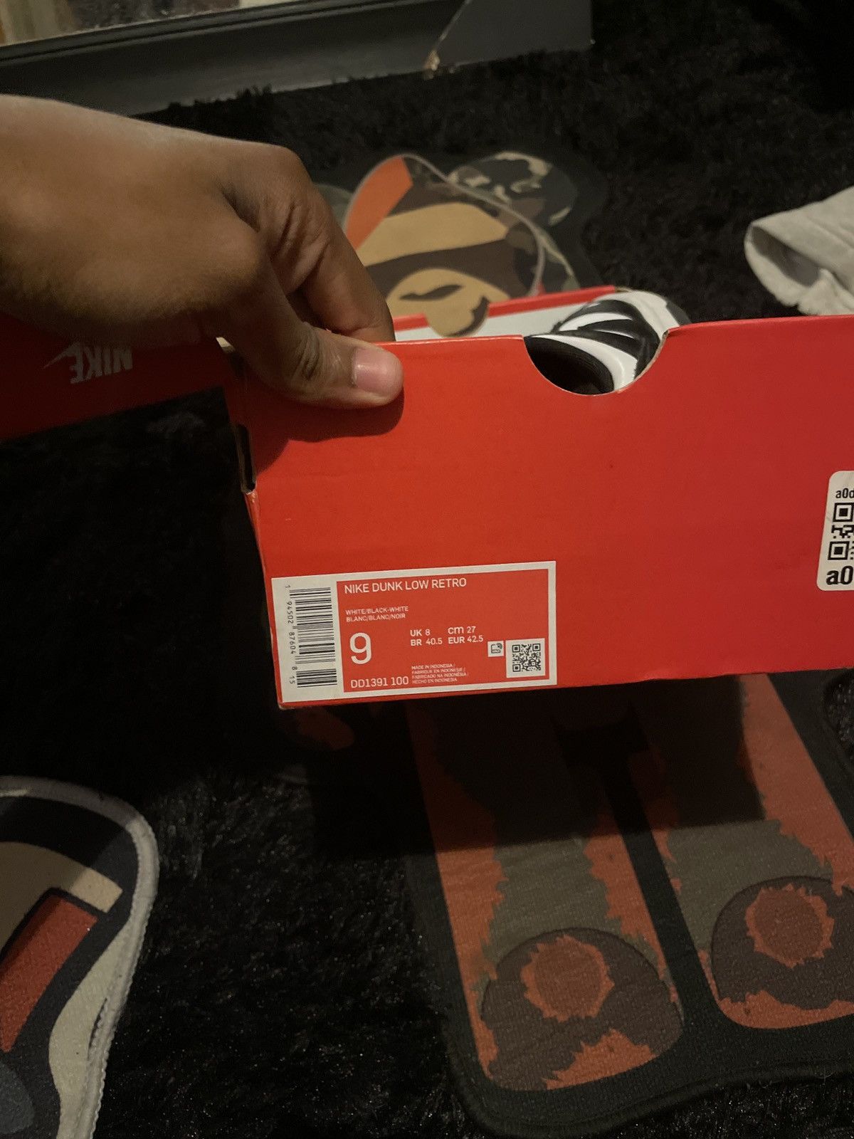 Nike Nike Dunk Low “Panda” 2021 Size US 9 / EU 42 - 8 Thumbnail