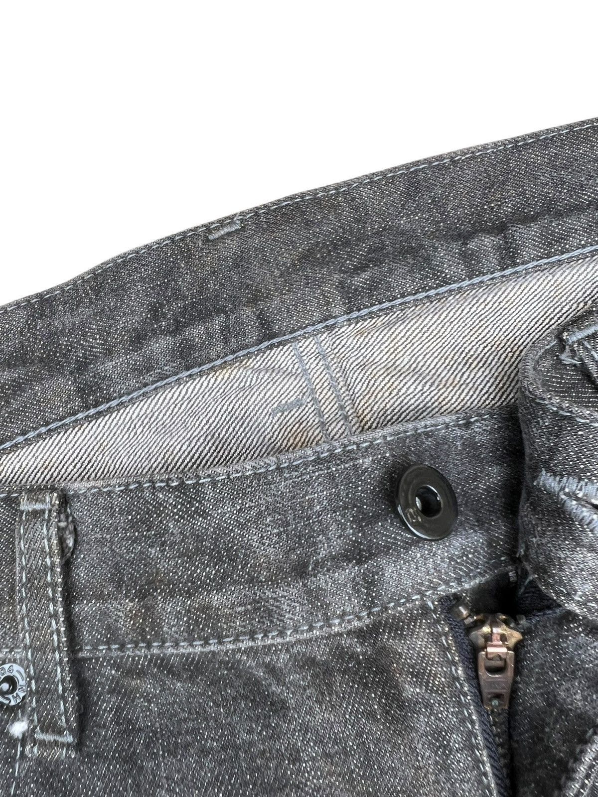 Neighborhood Vintage 2001 Neighborhood Rusty Denim Selvedge Jeans Size US 34 / EU 50 - 7 Thumbnail