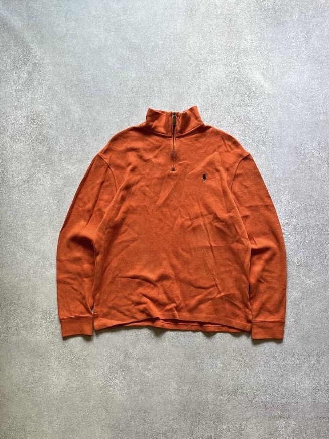 Vintage Polo Ralph Lauren Quarter Zip Sweater Y2K M