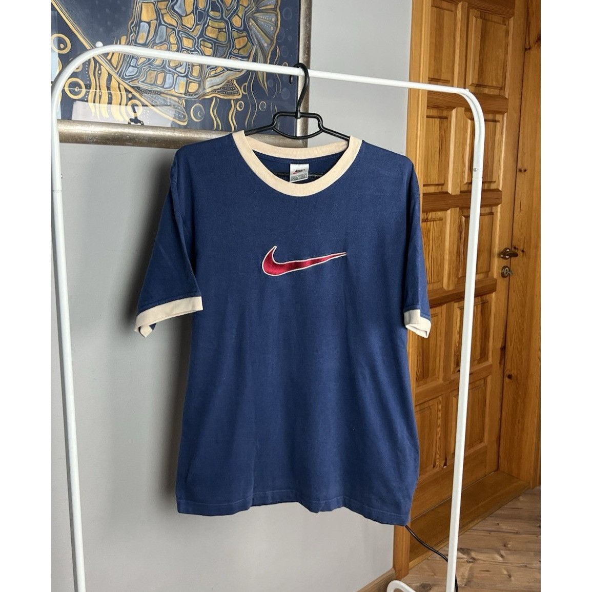 Nike Nike Big Swoosh Logo Vintage T-shirt Size M Size US M / EU 48-50 / 2 - 1 Thumbnail