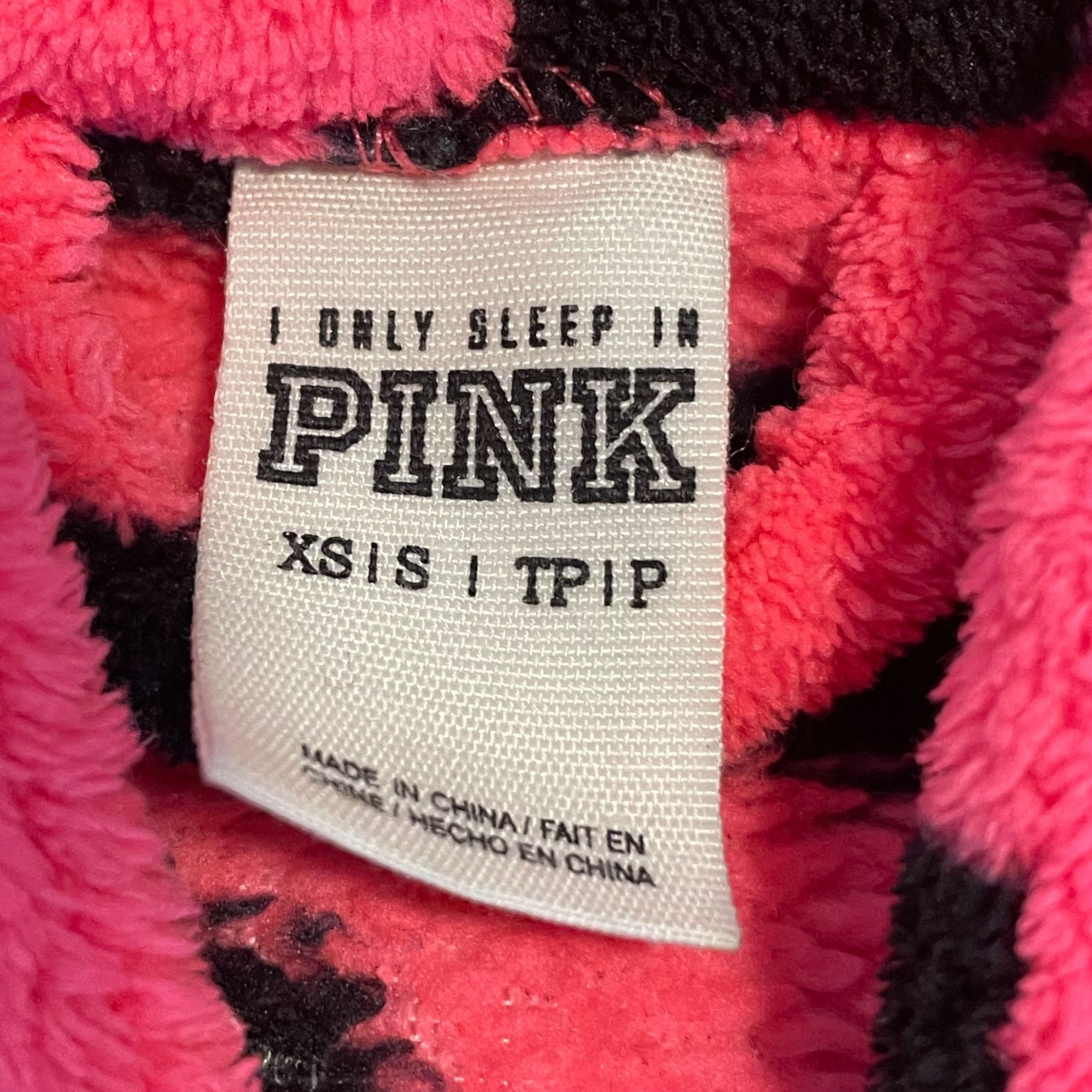 Victoria's Secret Victoria's Secret Bright PINK Women's XS Polka Dot Thick Sof Size ONE SIZE - 8 Thumbnail