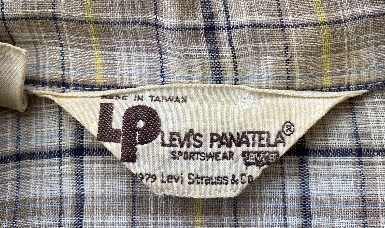 Levi's Vintage Clothing 70’s Levi’s Panatela Big E Long Sleeve Button Up Shirt Small Size US S / EU 44-46 / 1 - 6 Thumbnail
