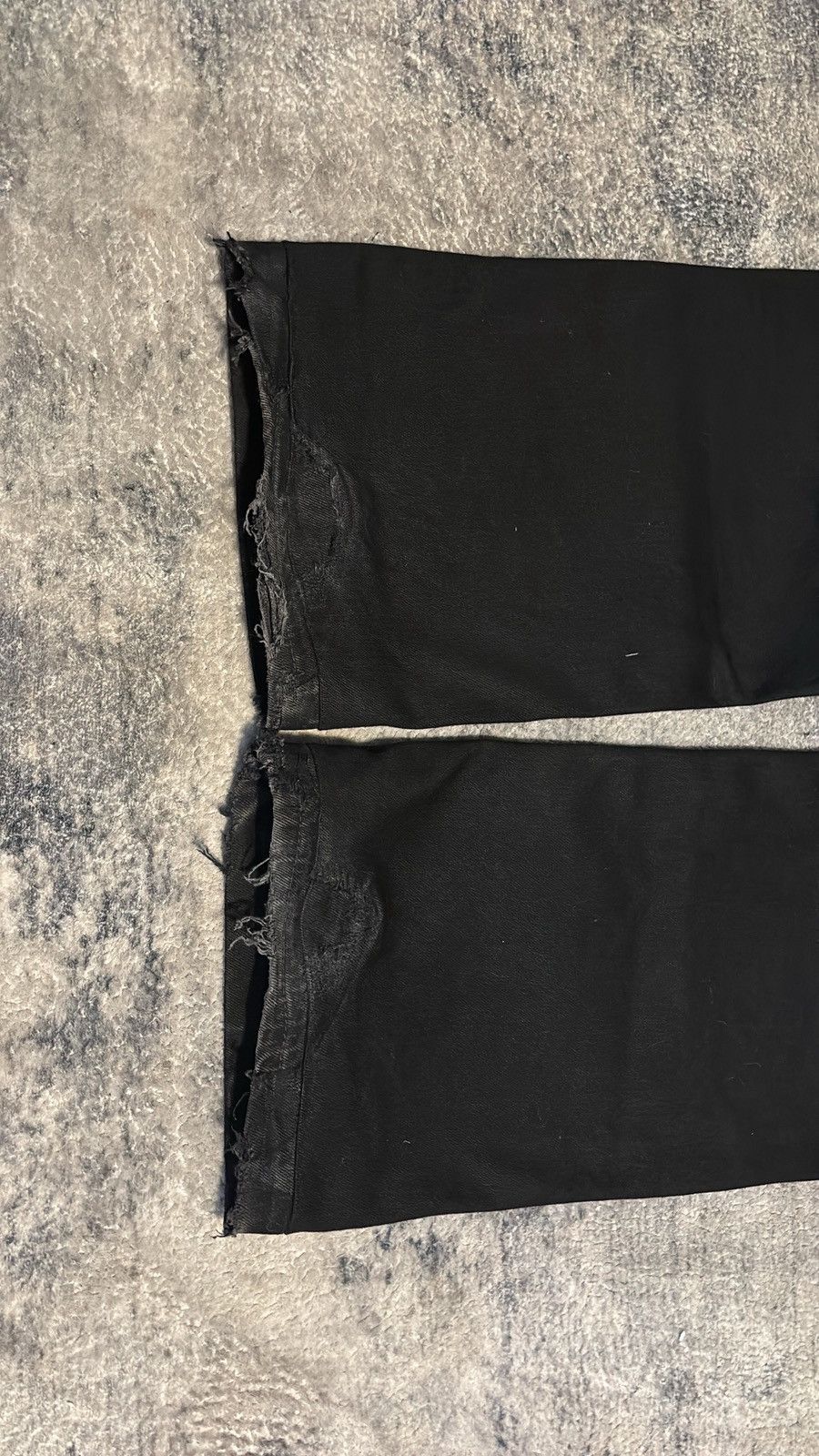 Rick Owens Drkshdw Rick Owens FW23 'Luxor' Japanese Geth Baggy Cargo Jeans Size US 29 - 8 Thumbnail