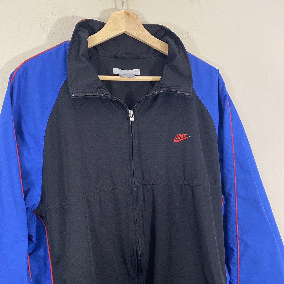 Nike × Vintage *Vintage Y2K Nike Zip up Windbreaker Large Size US L / EU 52-54 / 3 - 1 Thumbnail