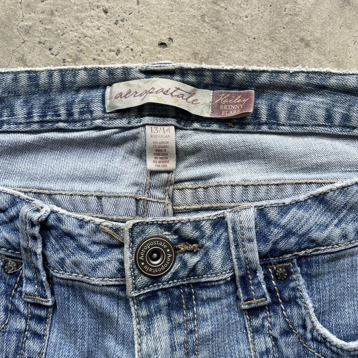 Japanese Brand Vintage Japanese Faded FLARE Denim BOOTCUT Jeans Pants W32 Size US 32 / EU 48 - 7 Thumbnail