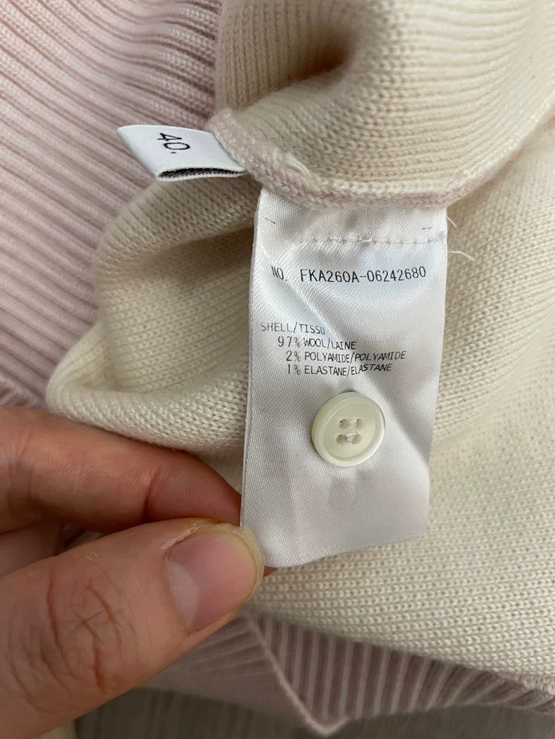 Thom Browne Thom Browne Light pink dolphin wool round neck sweater Size S / US 4 / IT 40 - 7 Thumbnail