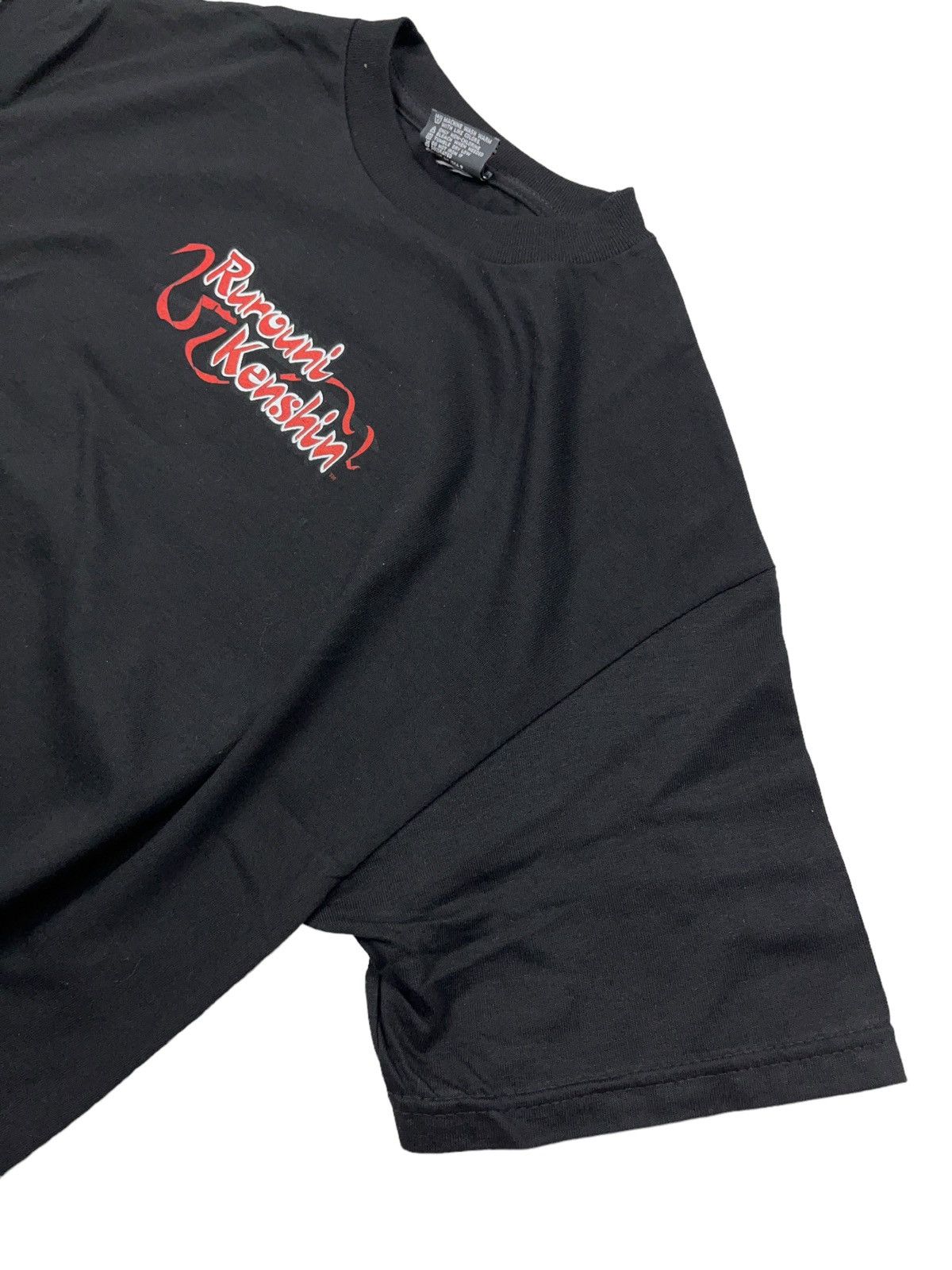 Anime Vintage 00s Rurouni Kenshin Anime T-shirt Dororo Champloo Size US M / EU 48-50 / 2 - 3 Thumbnail