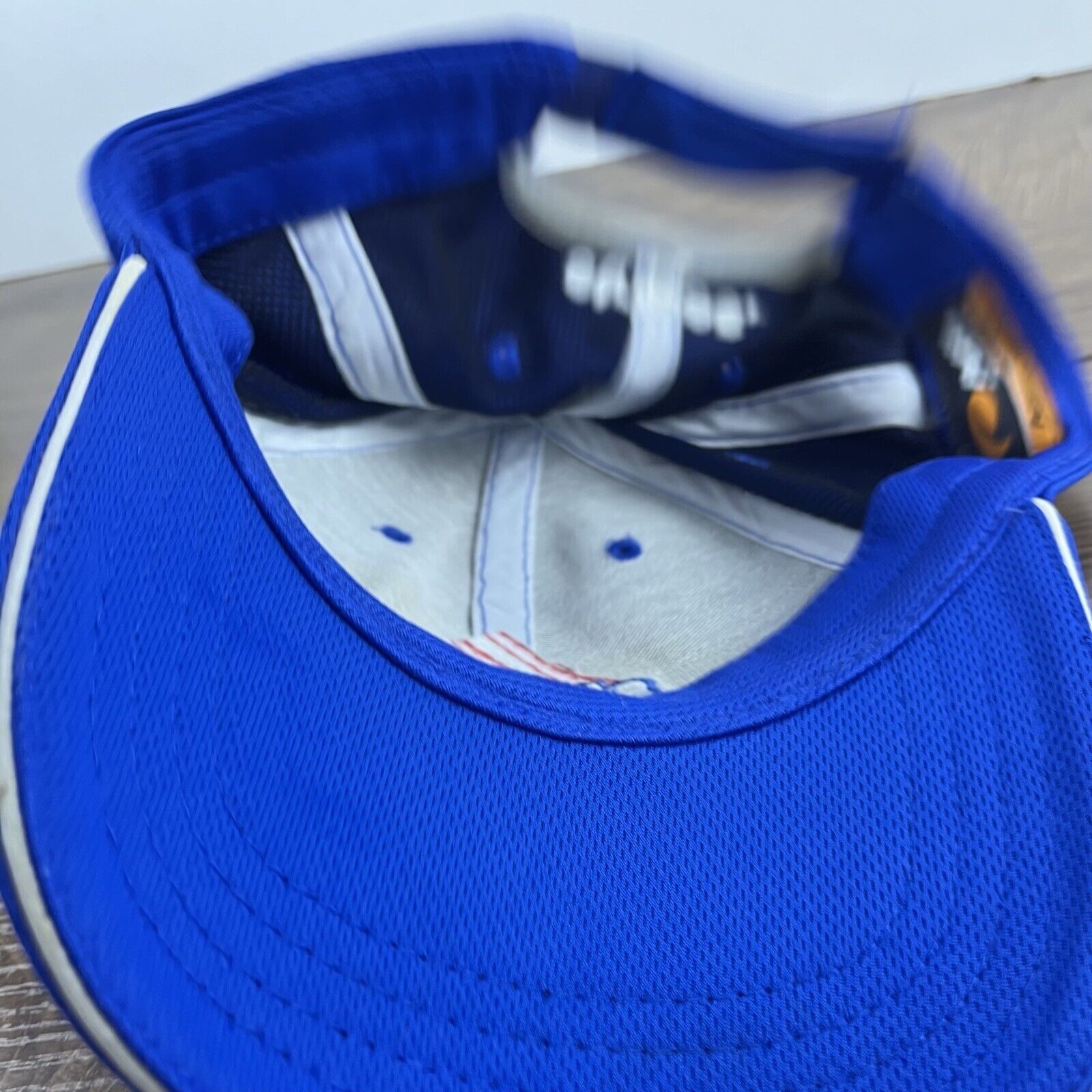 Other Stripes Hat Stripes Restaurant Hat Blue Cap Adjustable Blue Size ONE SIZE - 13 Thumbnail