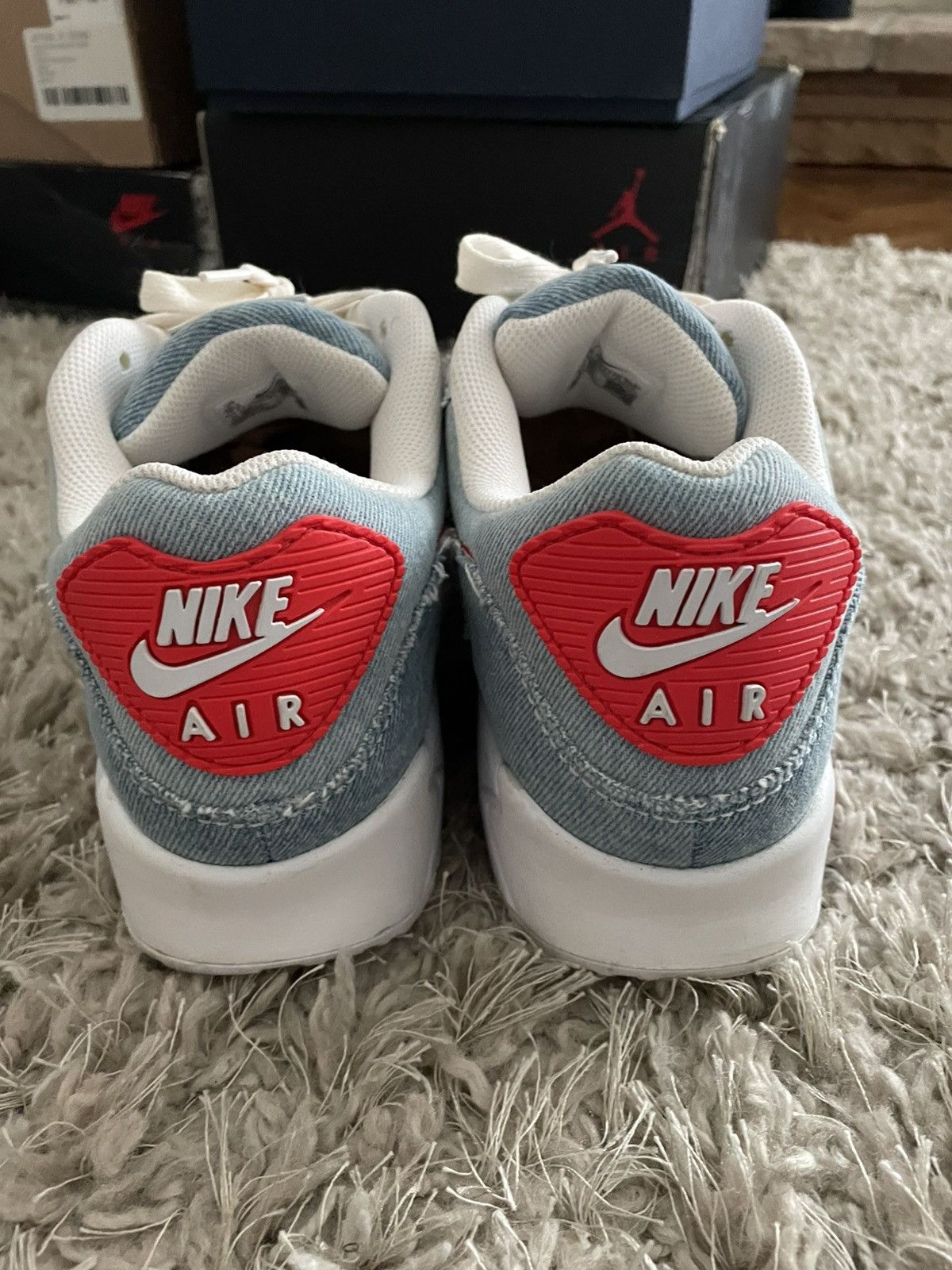 Nike Nike Air Max 90 Denim Size US 10.5 / EU 43-44 - 6 Thumbnail