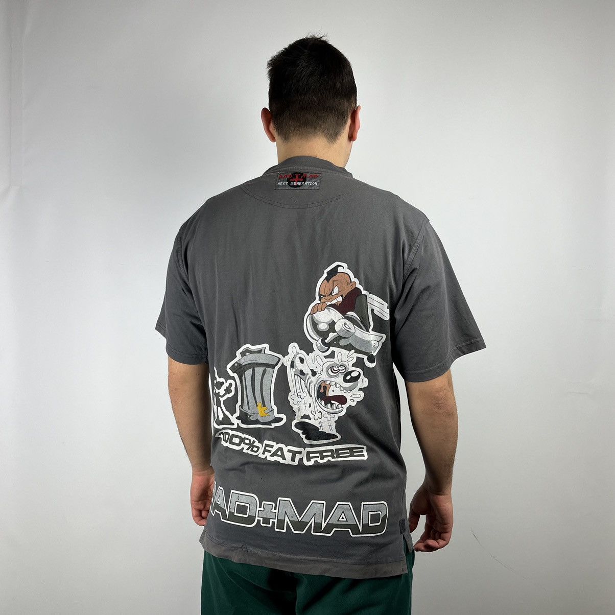 Vintage Bad Mad next generation Tshirt humor oversized Size US S / EU 44-46 / 1 - 2 Thumbnail