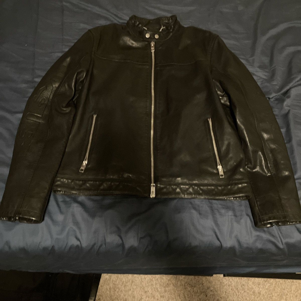 Ksubi Ksubi leather biker jacket Size US M / EU 48-50 / 2 - 1 Thumbnail