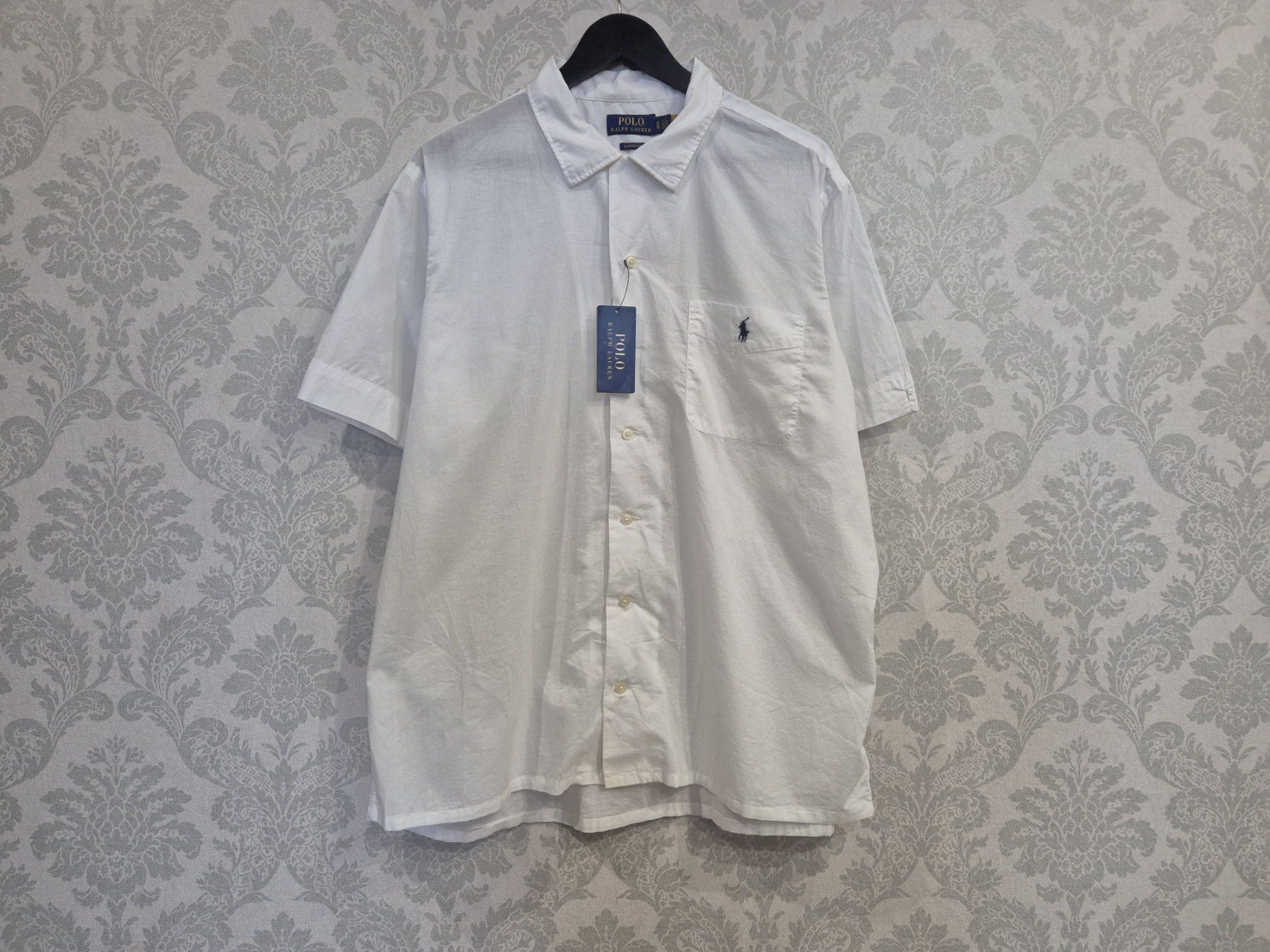 Polo Ralph Lauren Polo Ralph Lauren Shirt Men's White Classic Size US XL / EU 56 / 4 - 2 Thumbnail
