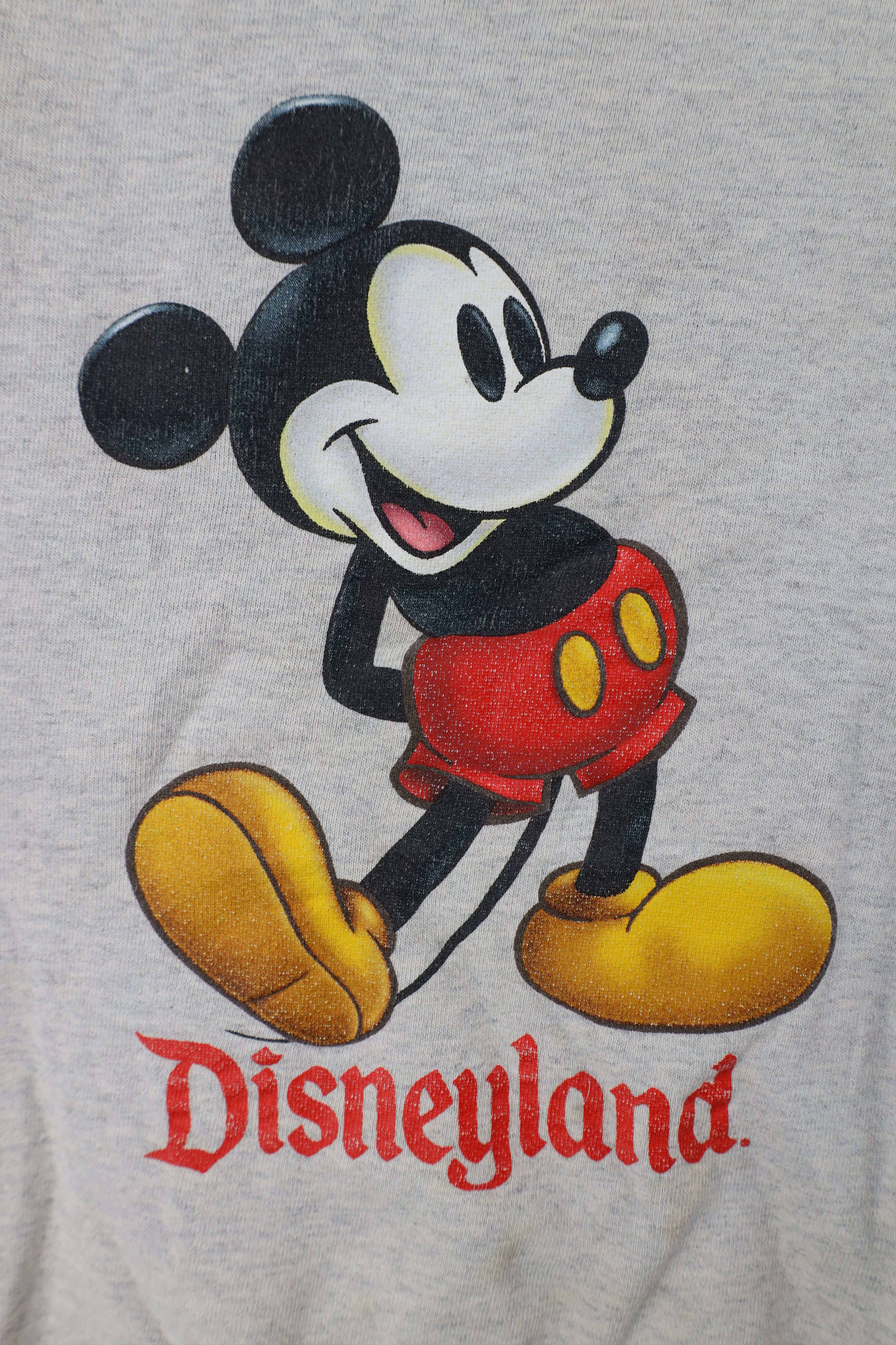 Disney × Vintage Vintage 90s Disneyland Spell Out Mickey Mouse Sweatshirt USA Size S / US 4 / IT 40 - 4 Thumbnail