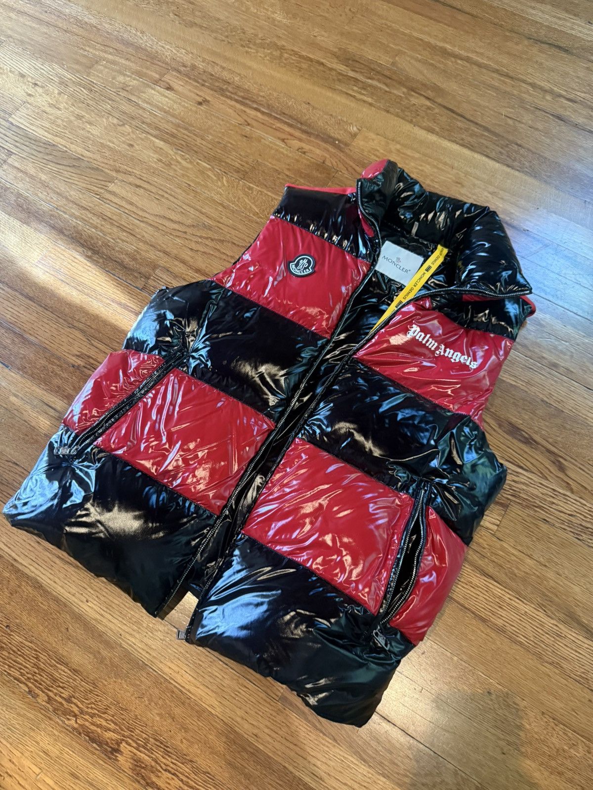 Moncler × Palm Angels MONCLER x Palm Angels #8 INSANE vest Size US M / EU 48-50 / 2 - 2 Thumbnail