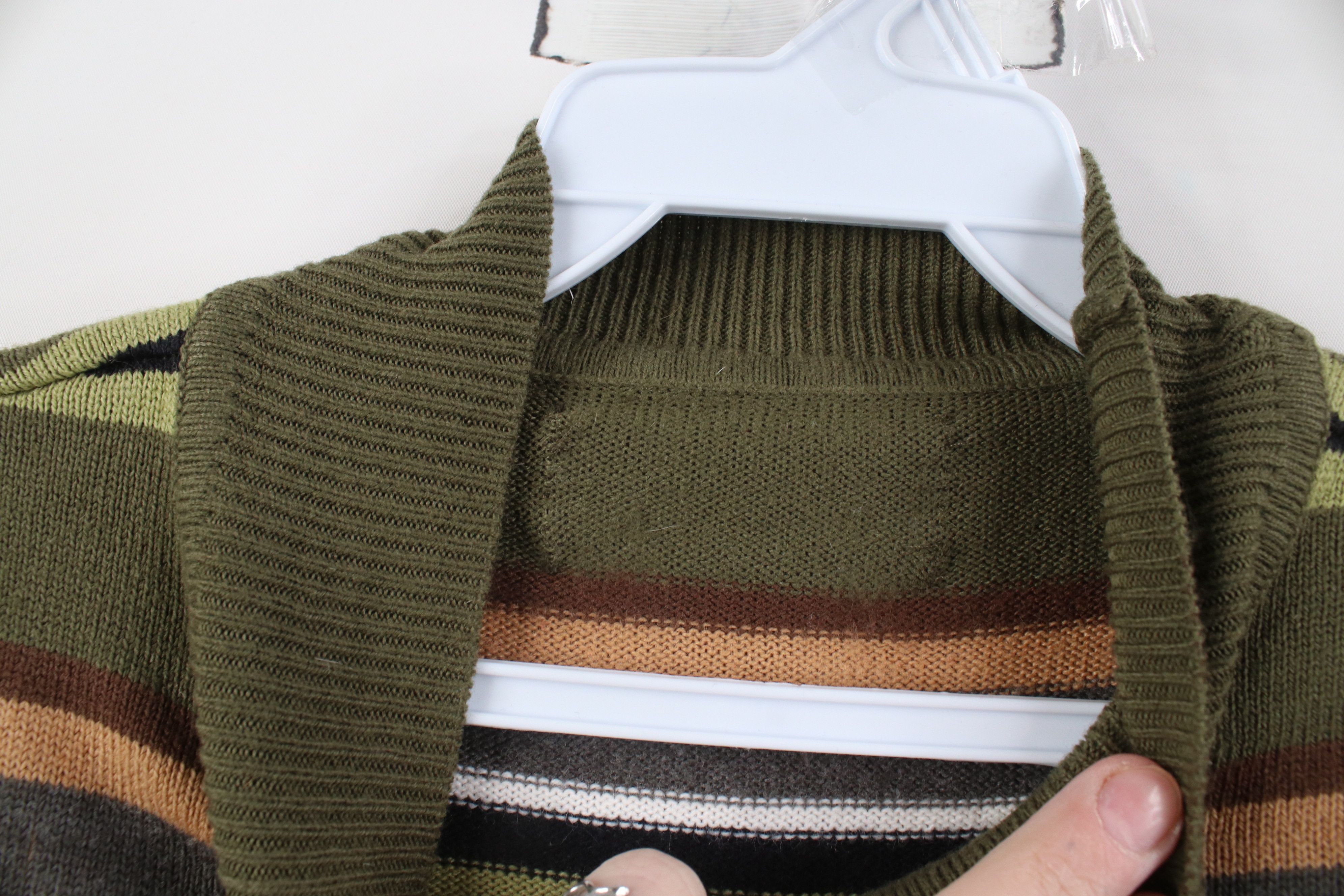 Vintage Vintage 90s Y2K Babydoll Block Knit Joey Potter Sweater Size L / US 10 / IT 46 - 6 Thumbnail