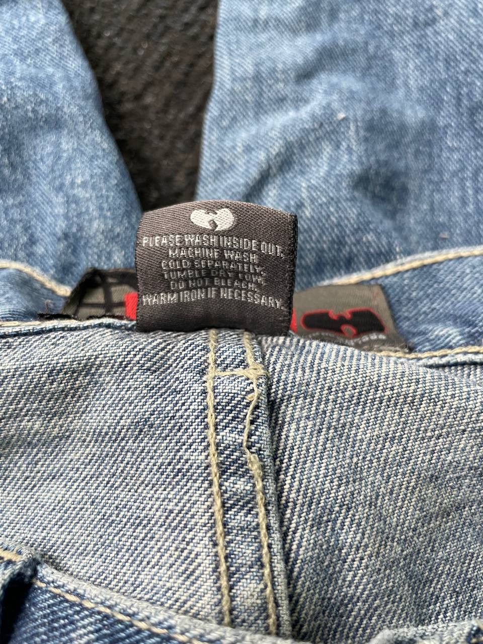 Wu-Tang Clan WU WEAR jeans, vintage baggy loose jeans 90s Wu Tang Clan Size US 35 - 13 Thumbnail