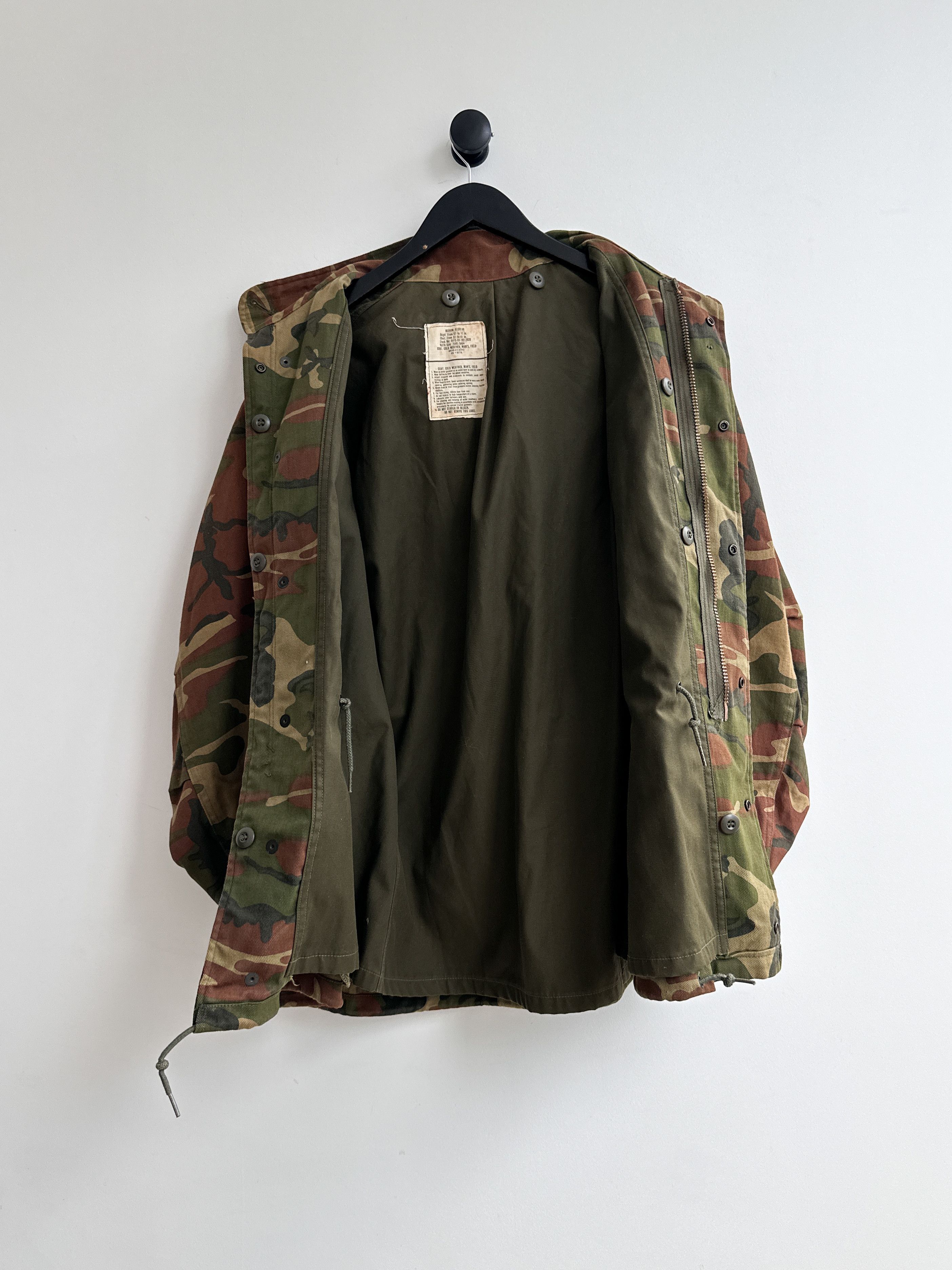 Vintage Vintage Military US Army Jacket Coat Size US M / EU 48-50 / 2 - 2 Thumbnail