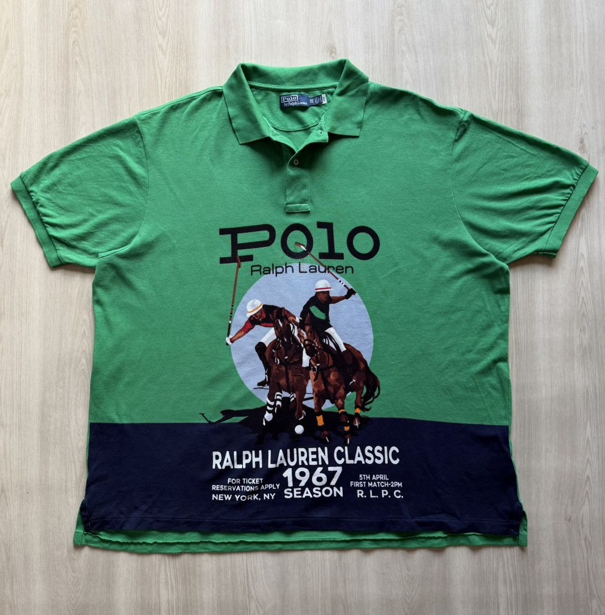 Polo Ralph Lauren Polo Ralph Lauren Player Horse Riding Polo Sz 3XB *FLAWS Size US XXL / EU 58 / 5 - 1 Thumbnail