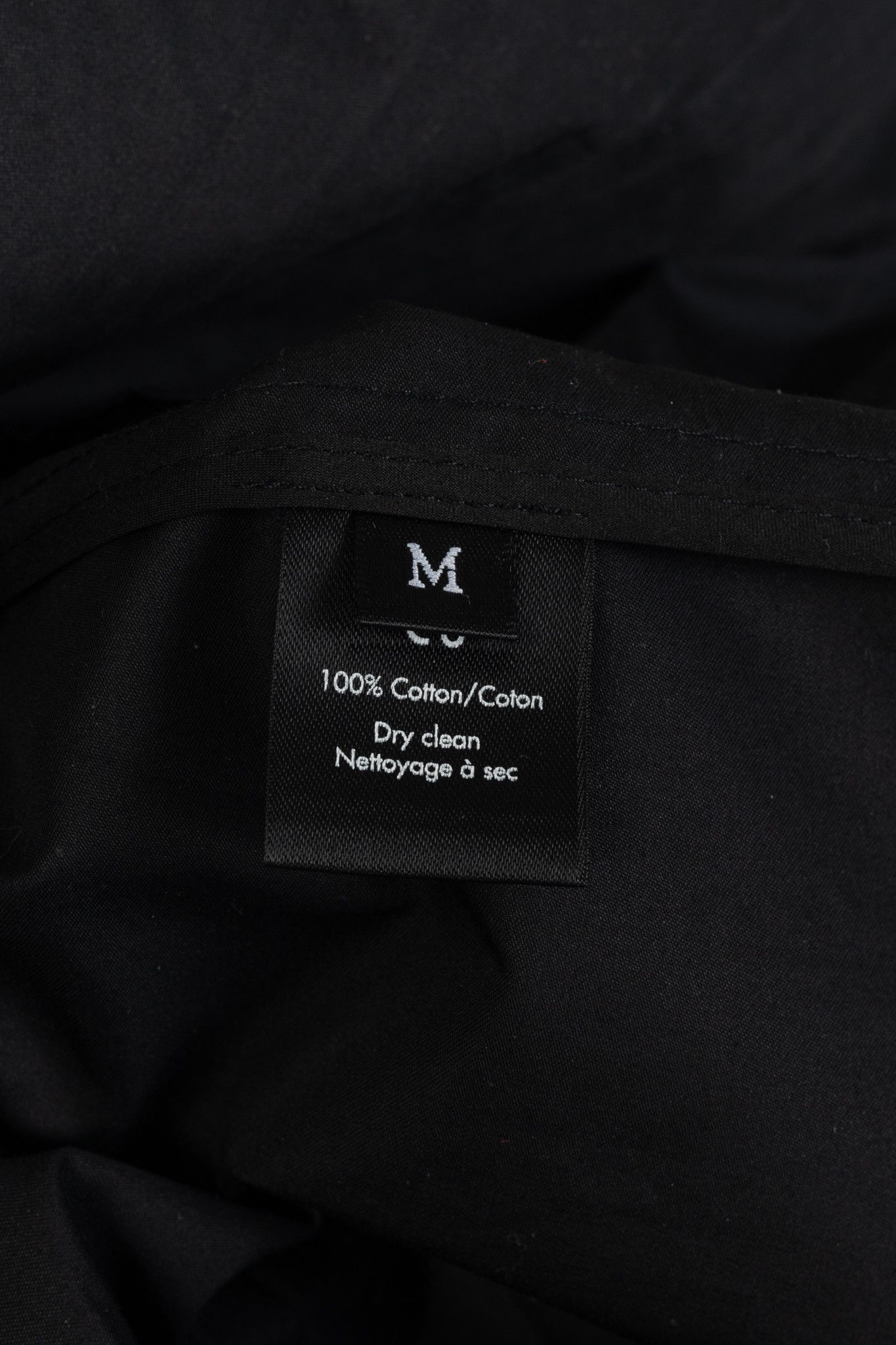 CO Co SS18 Black Cotton Poplin Pleated-Back Shirt Size M / US 6-8 / IT 42-44 - 10 Thumbnail