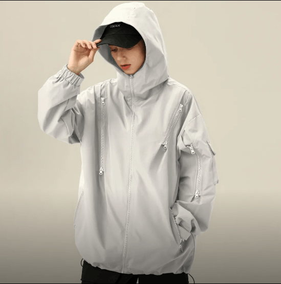 Other P5P5 Zipper Series Waterproof Windbreaker Hoodie Size US L / EU 52-54 / 3 - 5 Thumbnail