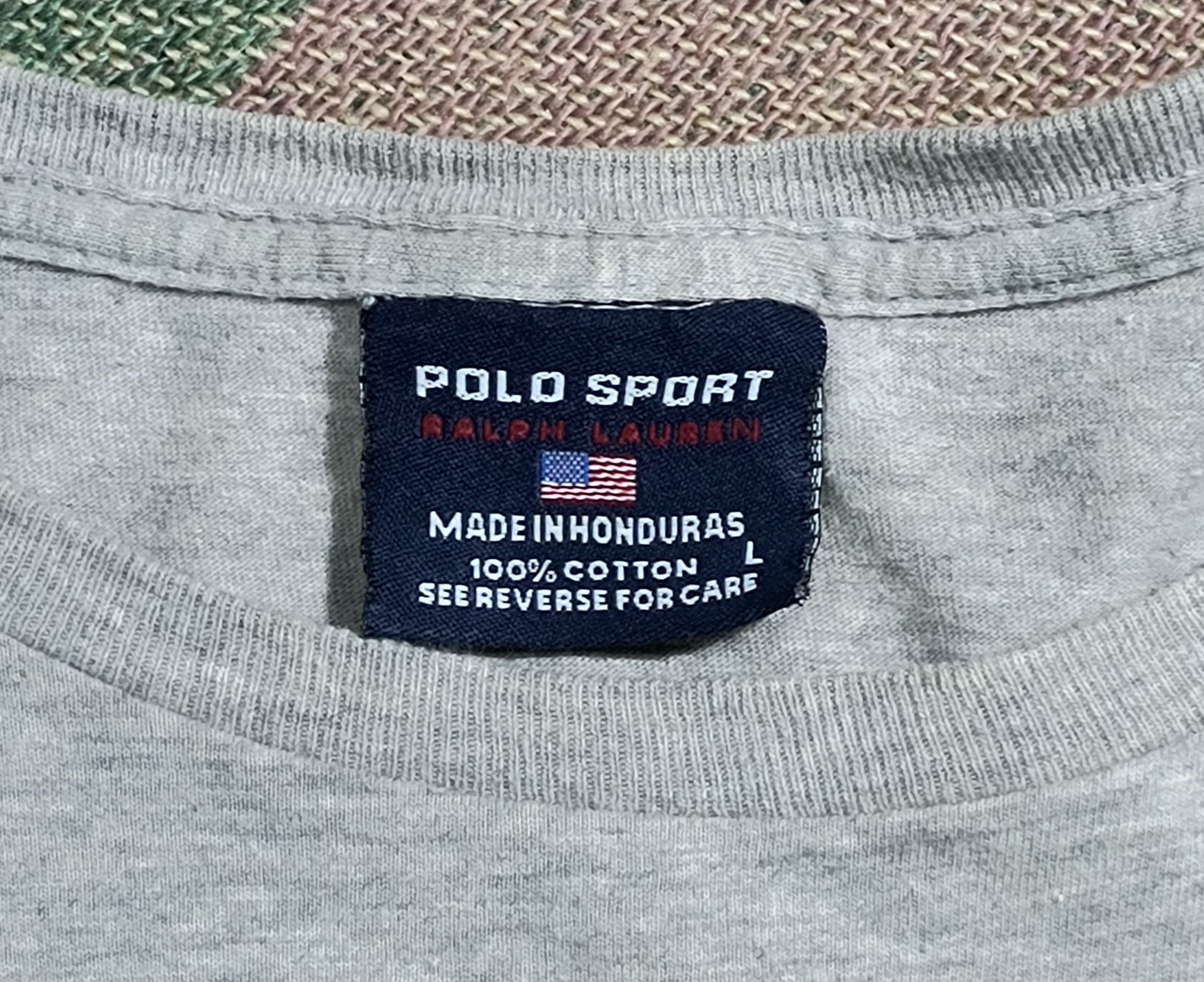 Polo Ralph Lauren Vintage Ralph Lauren Polo sport bear LS tee Size US L / EU 52-54 / 3 - 4 Thumbnail