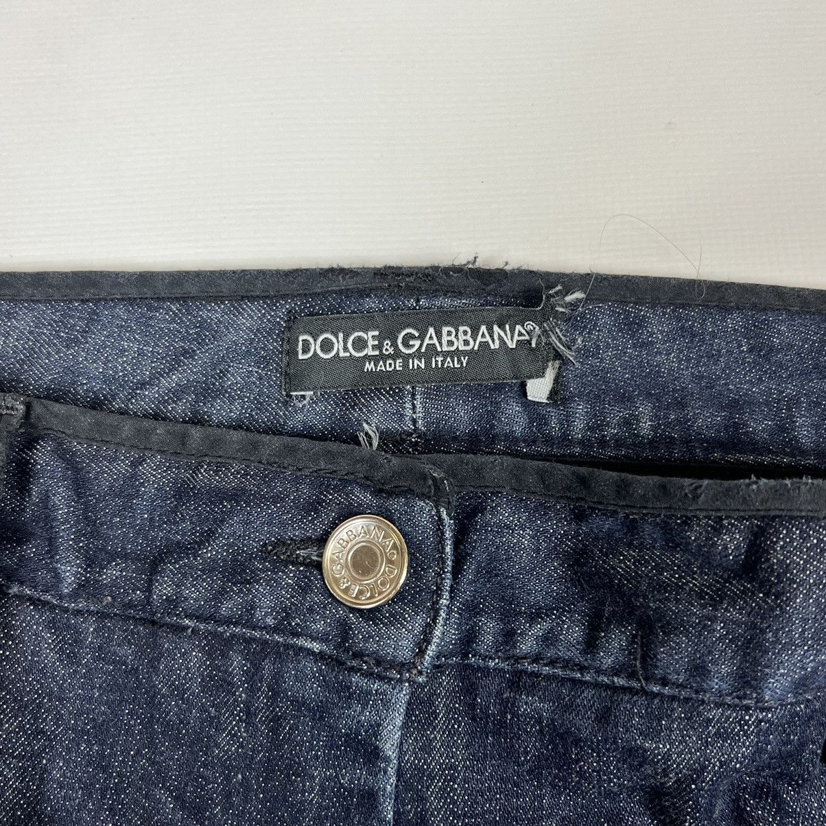 Dolce & Gabbana × Vintage Vintage women Dolce & Gabbana D&G low rise flare jeans pants Size 30" / US 8 / IT 44 - 4 Thumbnail