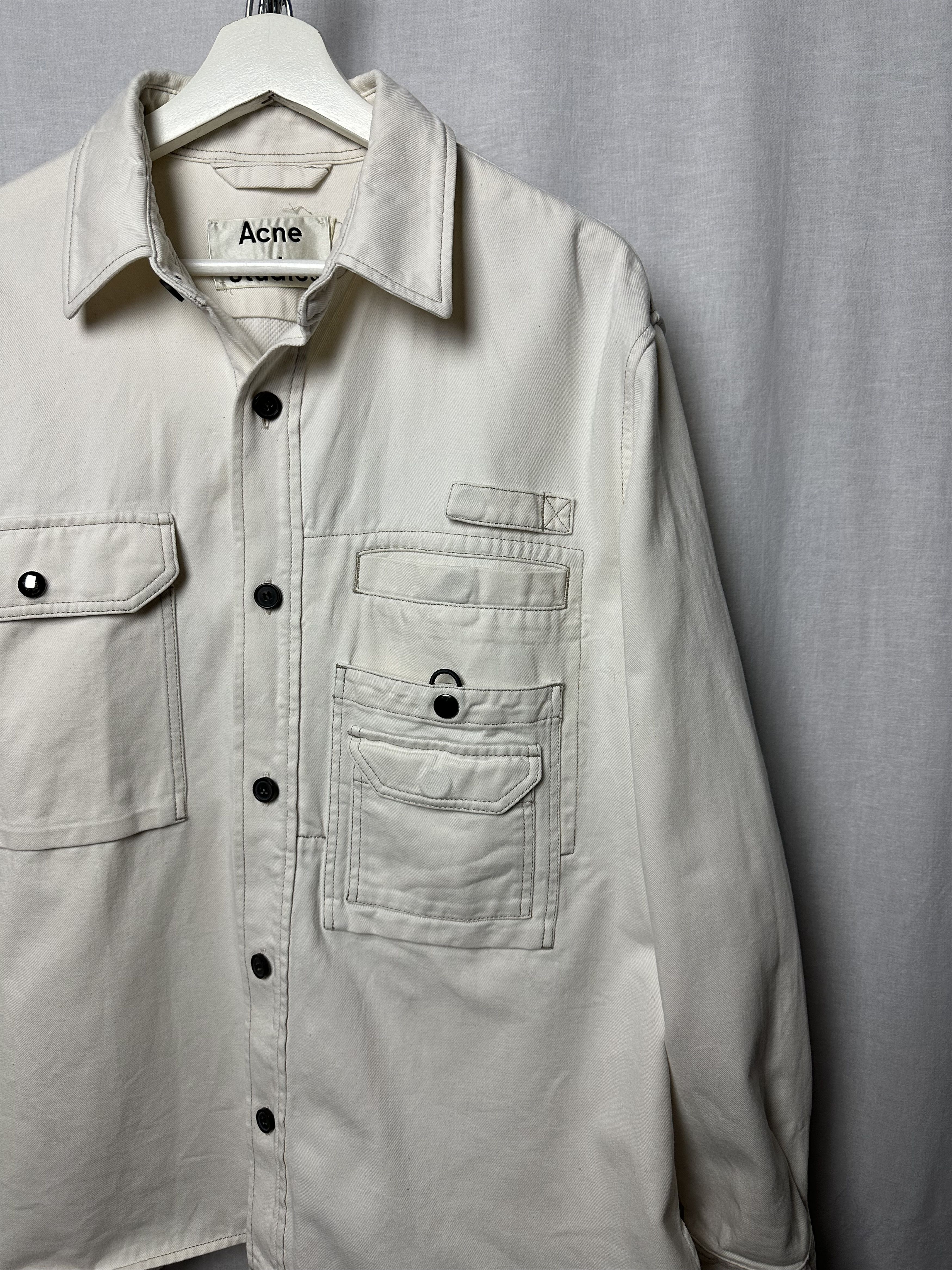 Acne Studios multipocket denim overshirt Size US S / EU 44-46 / 1 - 2 Thumbnail