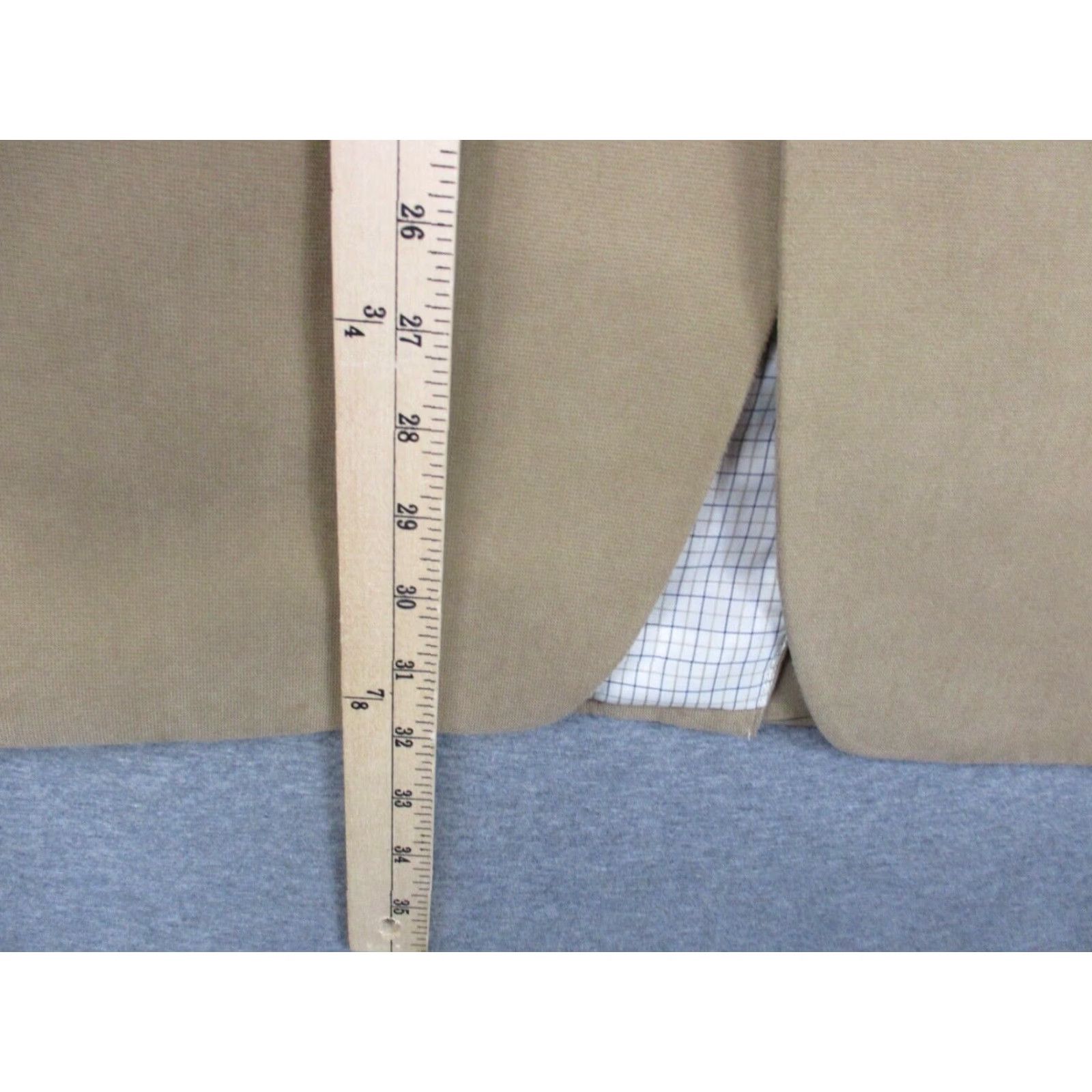 Ralph Lauren LAUREN RALPH LAUREN Sport Jacket 40L Camel Brown Jacket Sportcoat Men 40 Chest Brown Notch Lapel Button Two-Button Single-Breasted Regular Vintage? Size US XXS / EU 40 - 5 Thumbnail