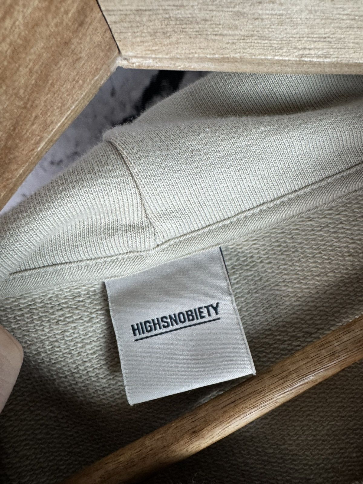 Braun Highsnobiety Logo Hoodie High Quality Rare Streetwear Hype Size US XL / EU 56 / 4 - 3 Thumbnail