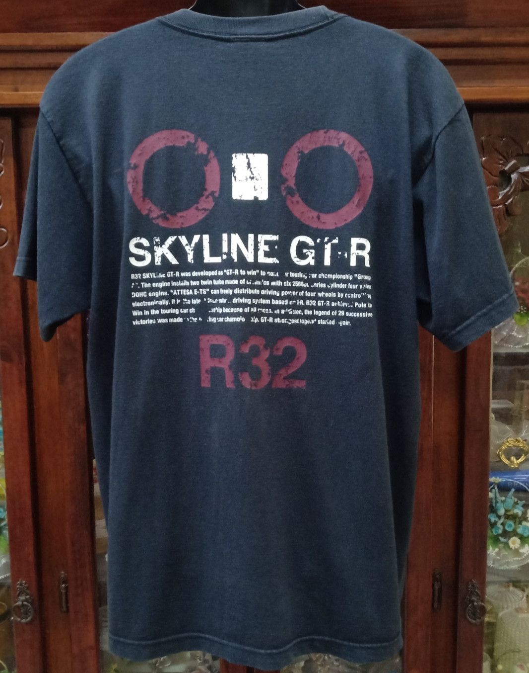 Gear for Sports × Vintage Vintage Nissan Skyline GT-R R32 T-shirt Size US XL / EU 56 / 4 - 2 Thumbnail