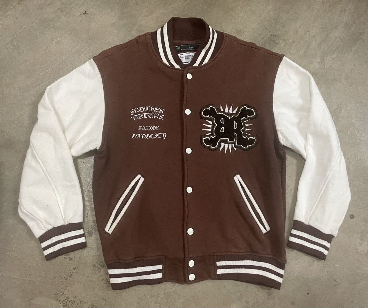 Number (N)ine 🔥 Rare🔥 Numbernine Varsity Jacket Embroidered Logo Size US M / EU 48-50 / 2 - 4 Thumbnail