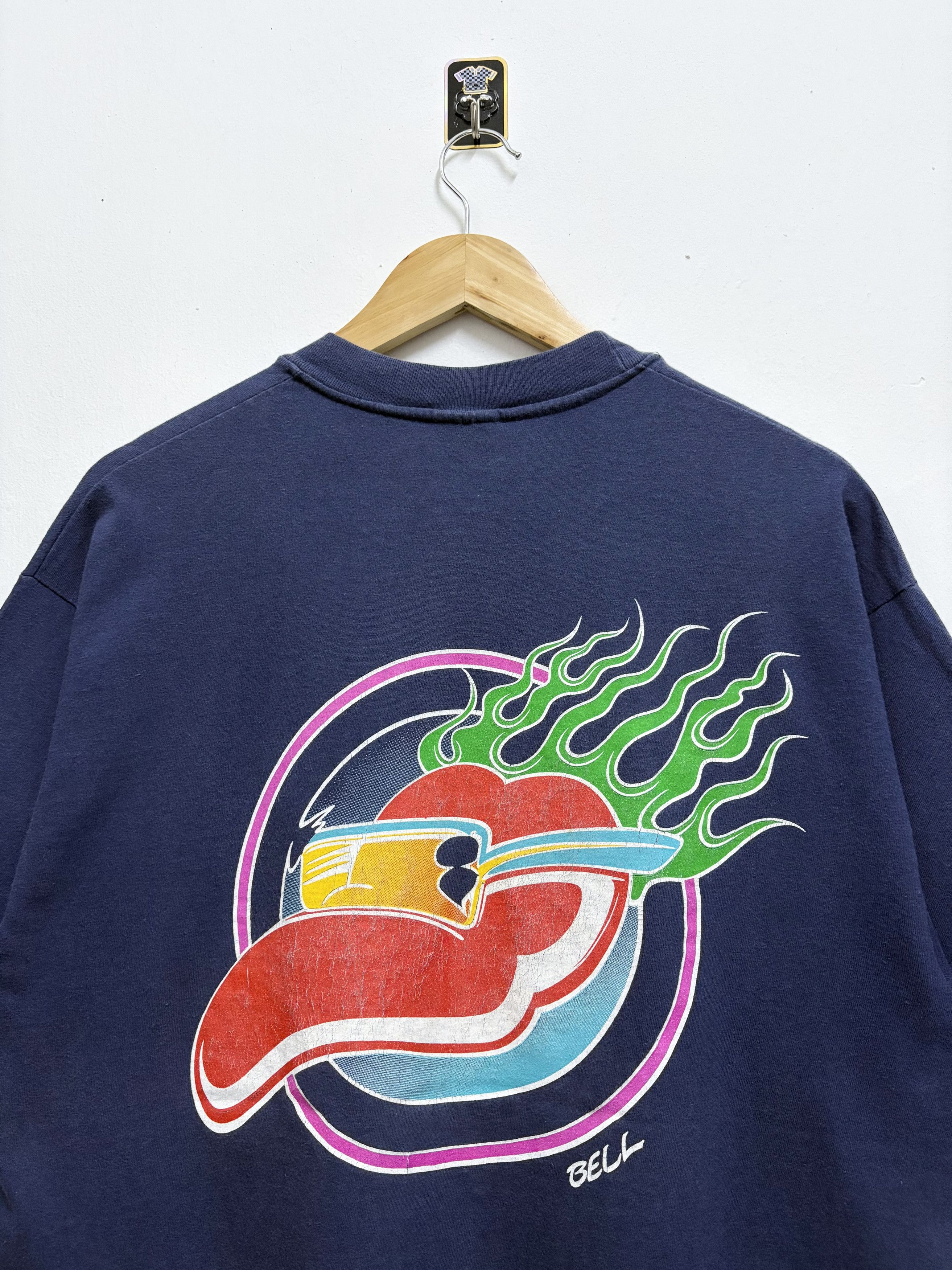 Japanese Brand × Vintage Vintage 90's Pepperboyz Chili's Hot Rod Custom T-Shirt Size US M / EU 48-50 / 2 - 3 Thumbnail