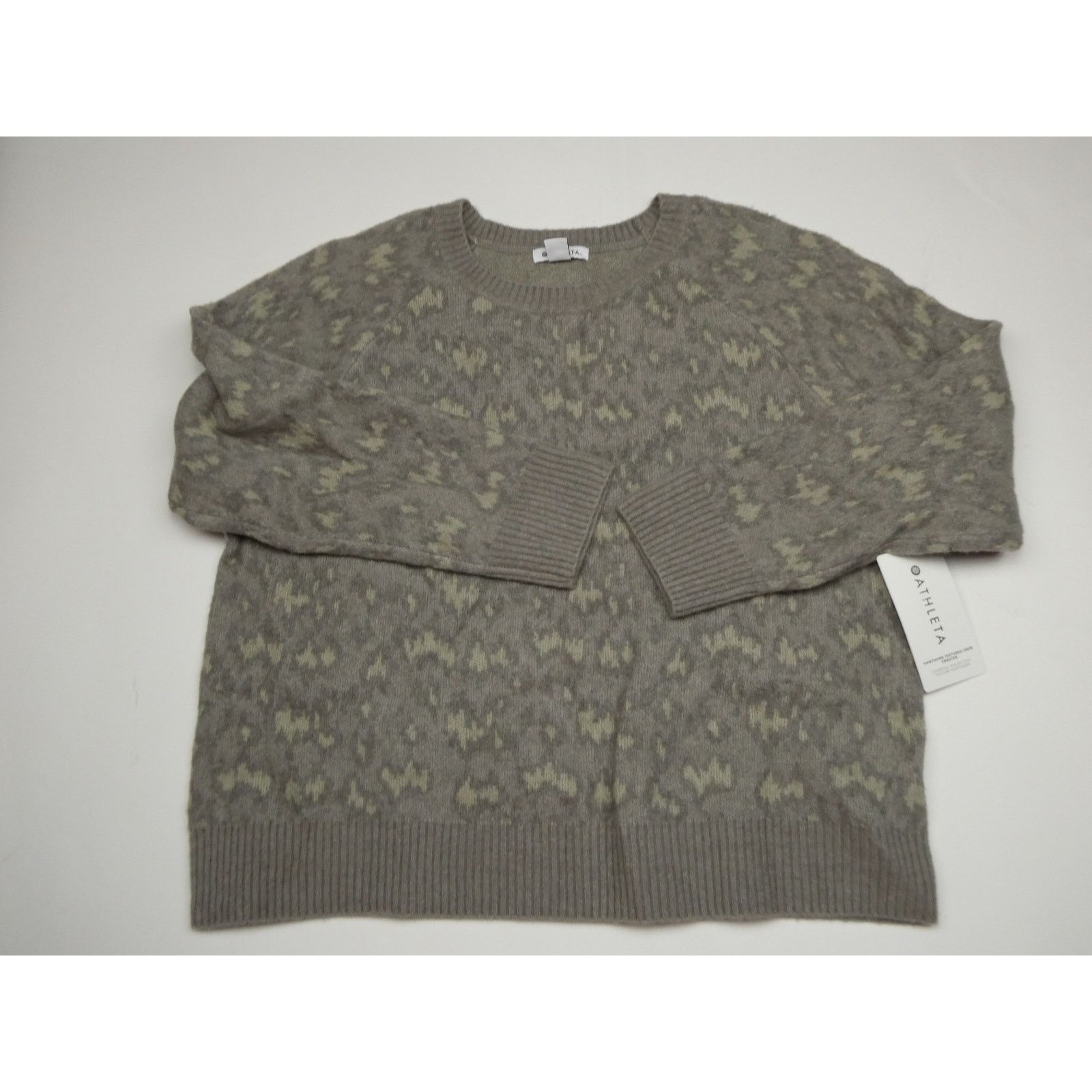 Athleta Athleta wool super soft sweater, size: 1X, gray, neW Size XL / US 12-14 / IT 48-50 - 1 Thumbnail