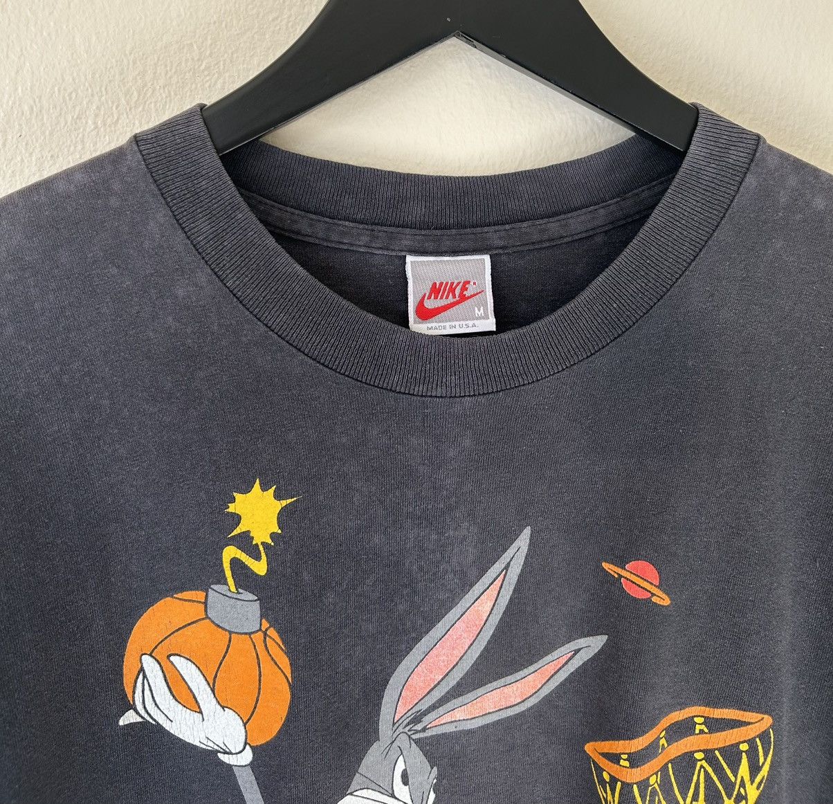 Nike Vintage Nike Hare Jordan Tee Size US M / EU 48-50 / 2 - 5 Thumbnail