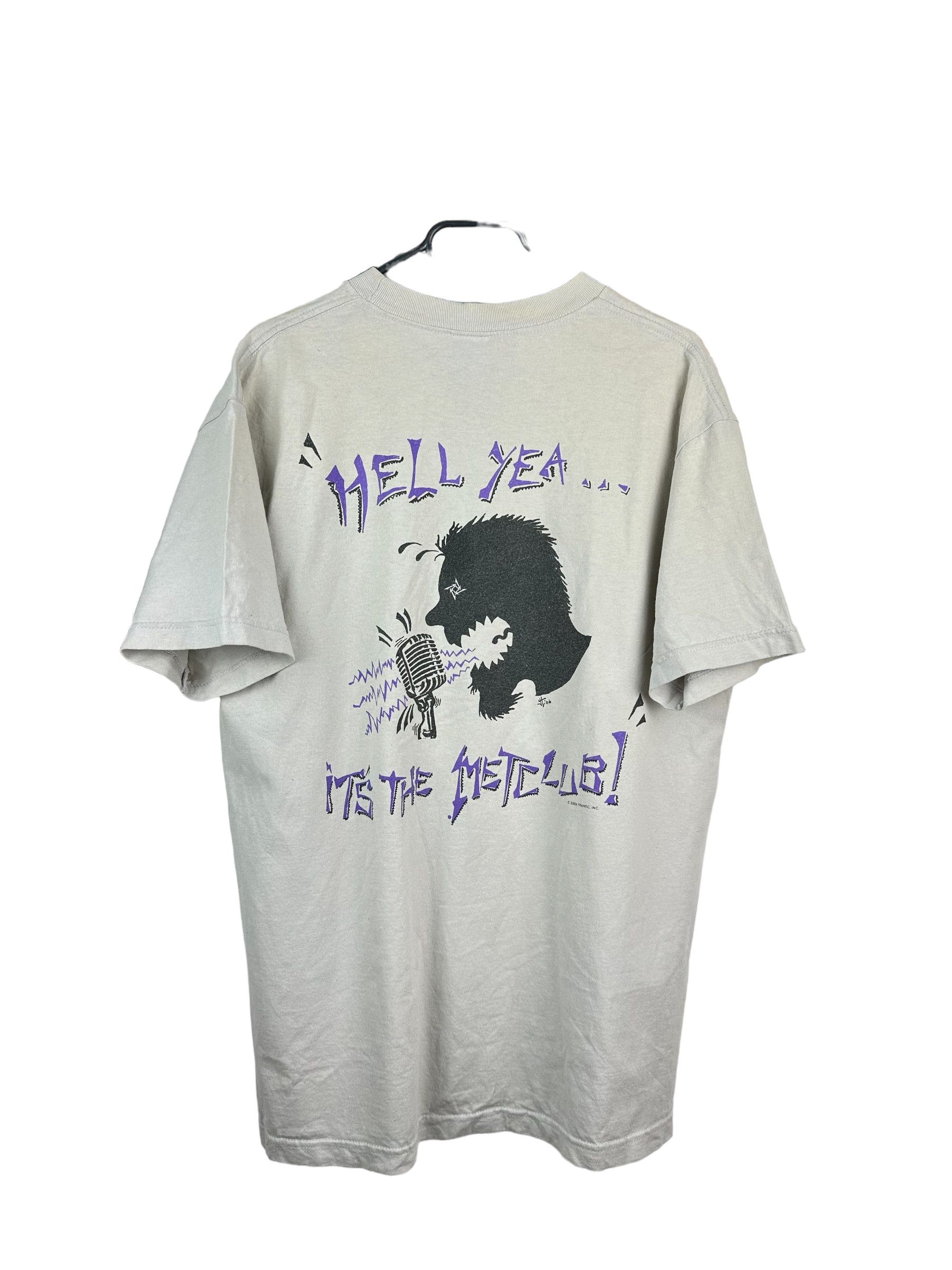 Band Tees × Vintage Vintage Metallic 2006 Hell Yea Metclub Band Shirt Tee Size US L / EU 52-54 / 3 - 1 Thumbnail