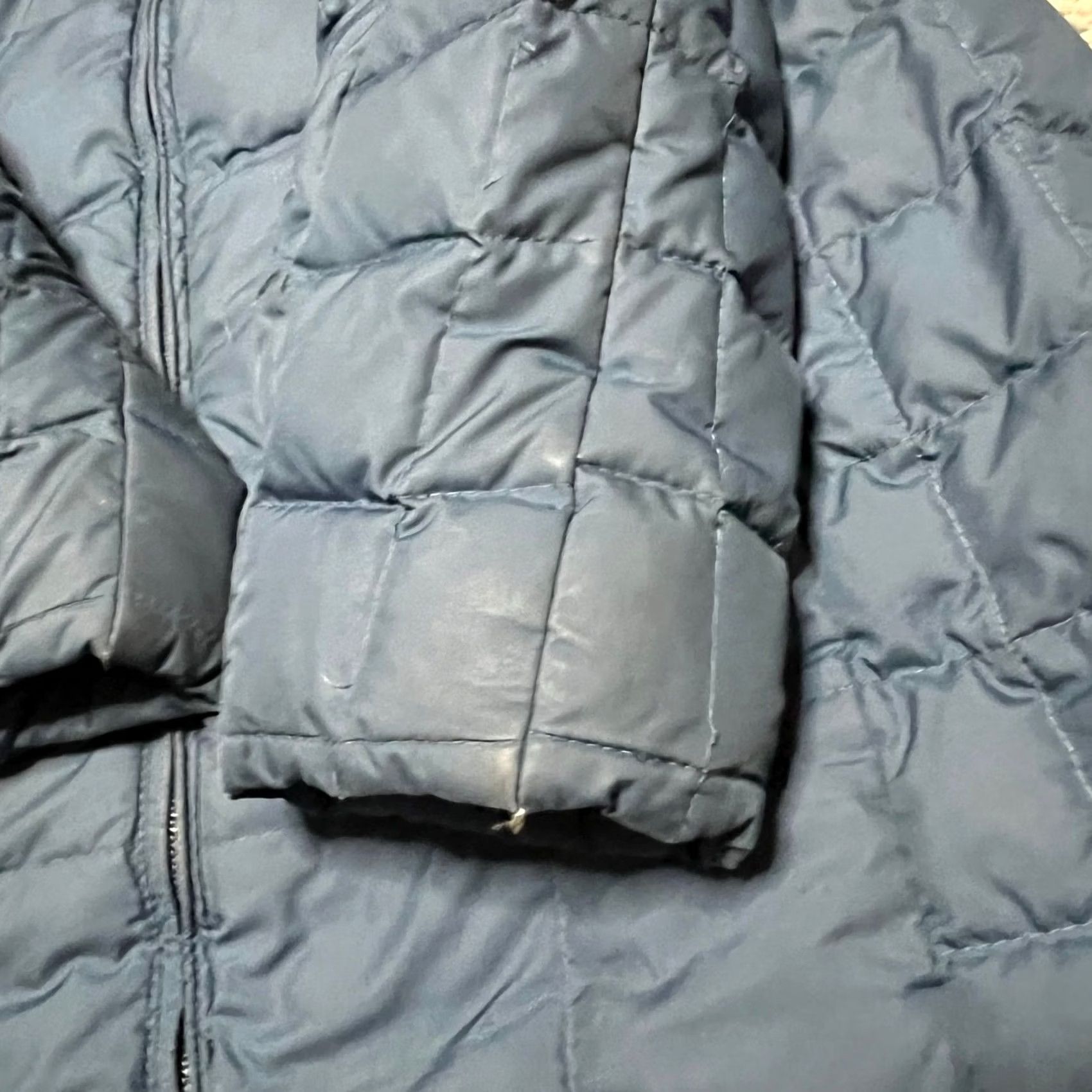 Patagonia Patagonia Jacket Womens XS Down With It Parka Puffer Coat Hooded Long Blue Stains Womens XS Jacket Size XS / US 0-2 / IT 36-38 - 6 Thumbnail