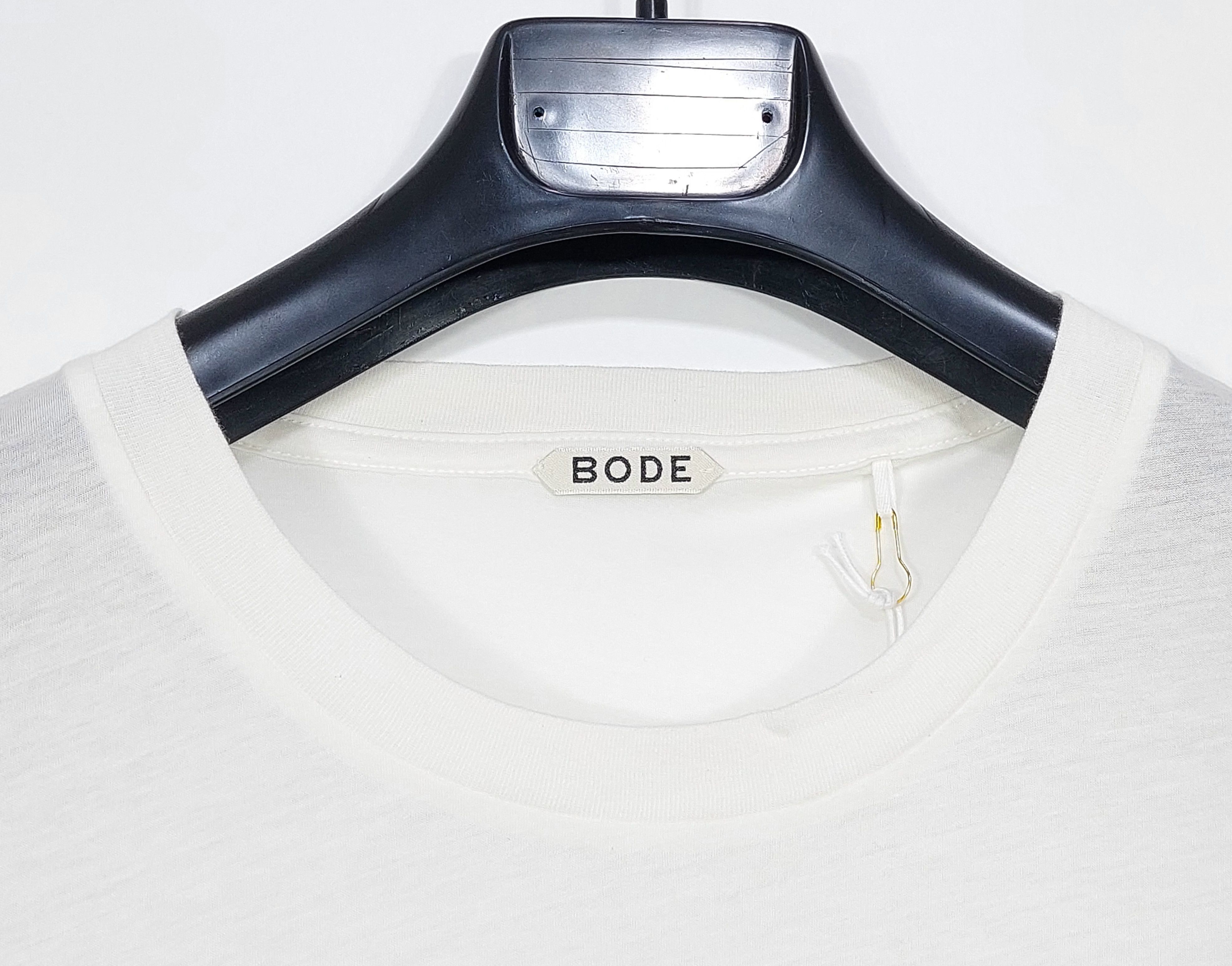 Bode crest boxy tshirt - white S Size US S / EU 44-46 / 1 - 2 Thumbnail