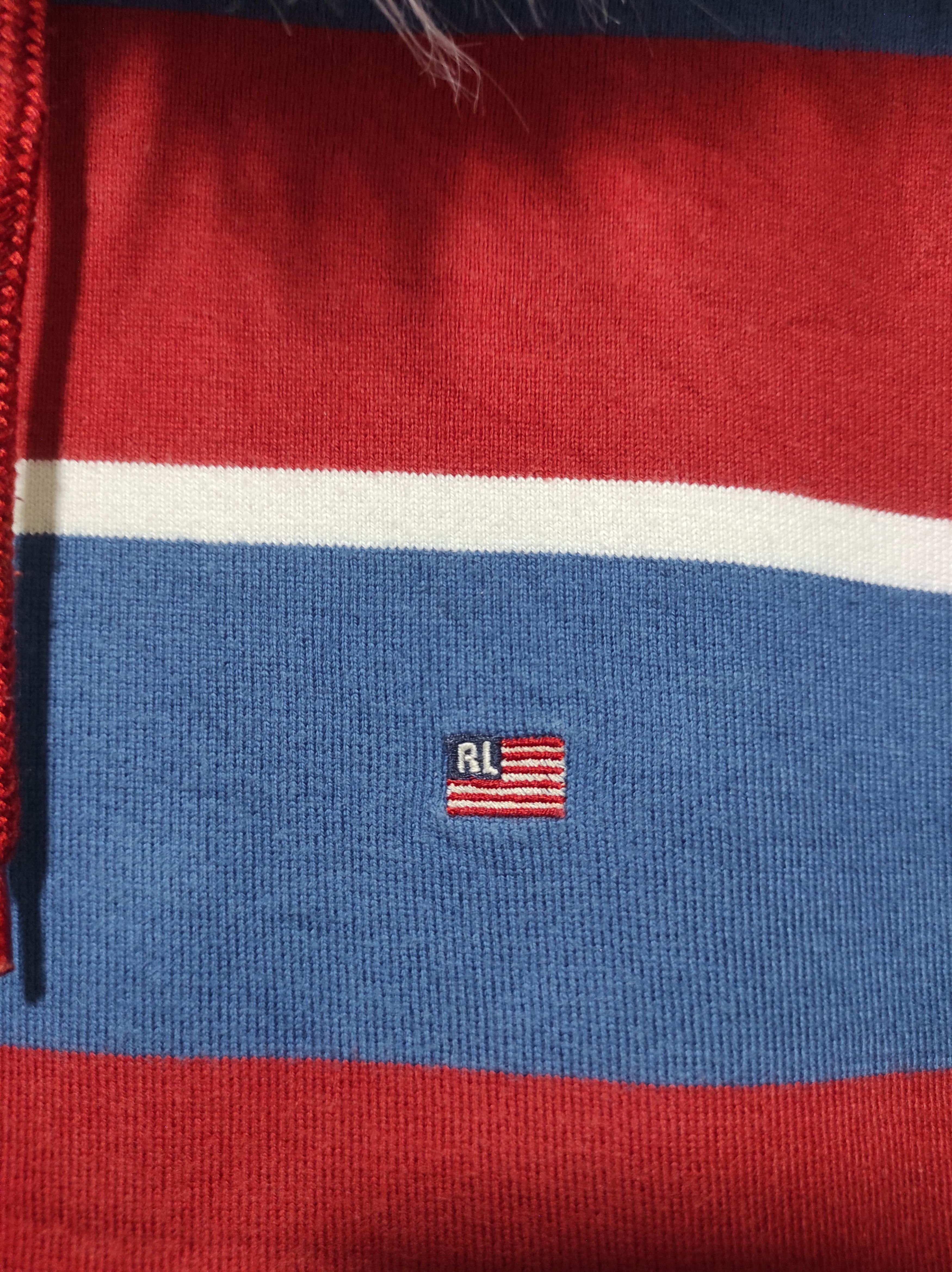Hysteric Glamour Polo Jeans Company Stripe Fur Hoodie LGB style Size US L / EU 52-54 / 3 - 4 Thumbnail