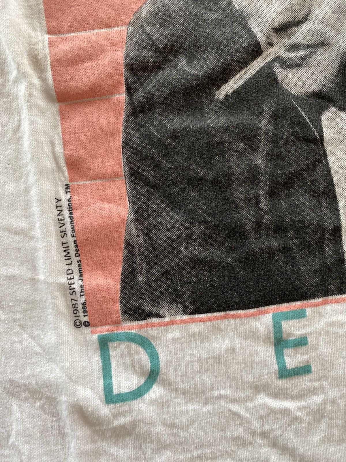Vintage 80s James Dean shirt sz L Size US L / EU 52-54 / 3 - 3 Thumbnail